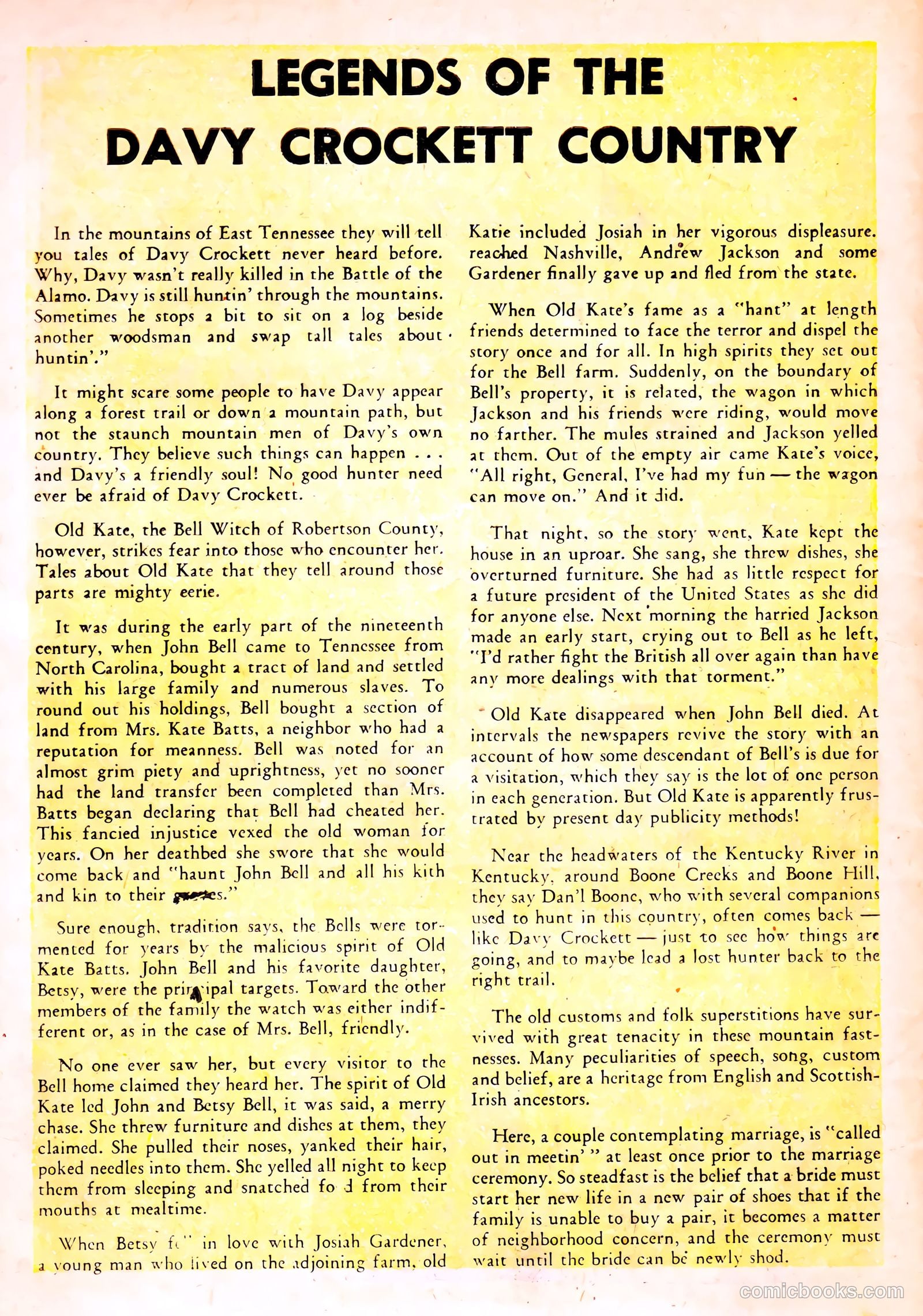Heroes of the West #1 (1956) — page 26 of 36