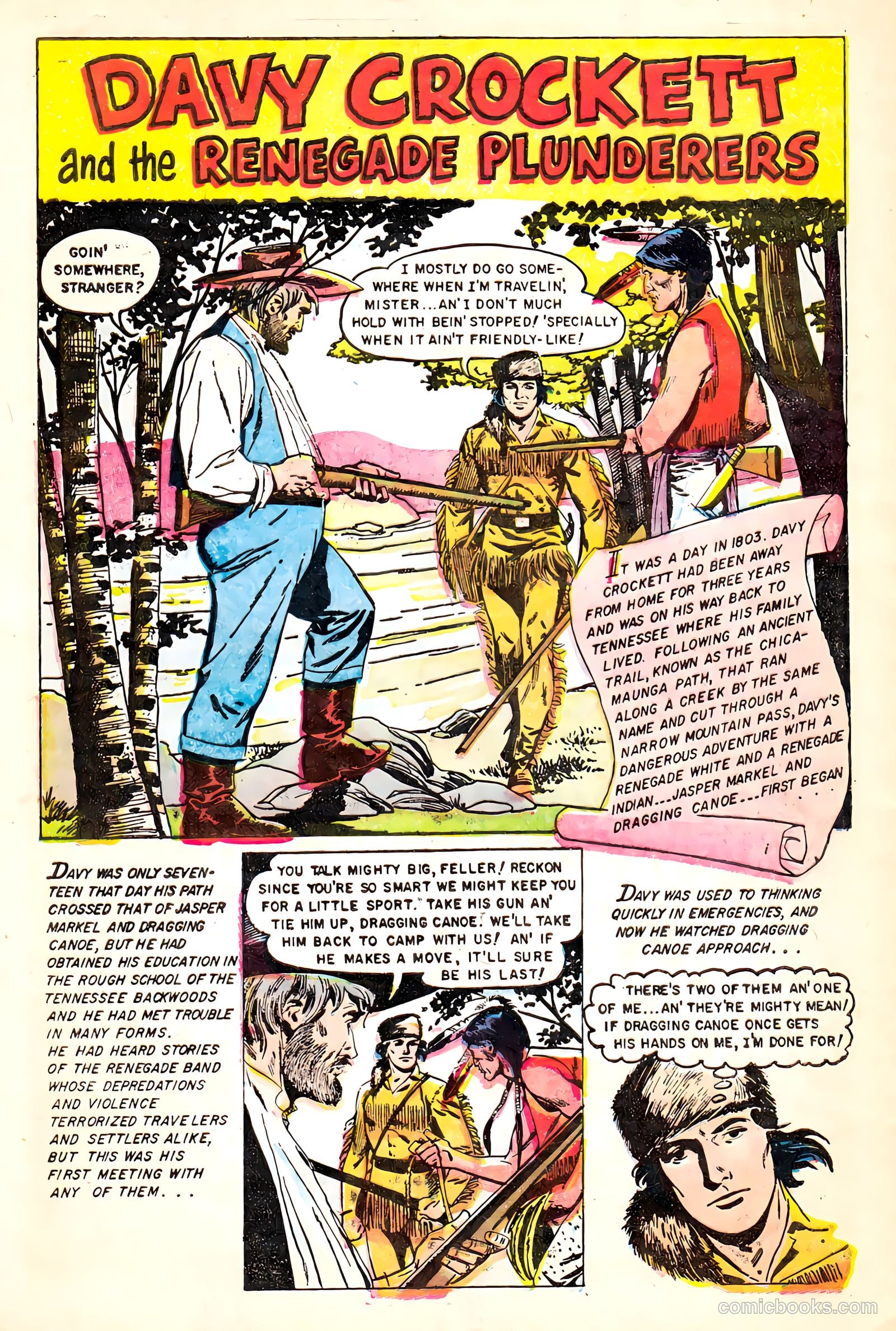 Heroes of the West #1 (1956) — page 28 of 36