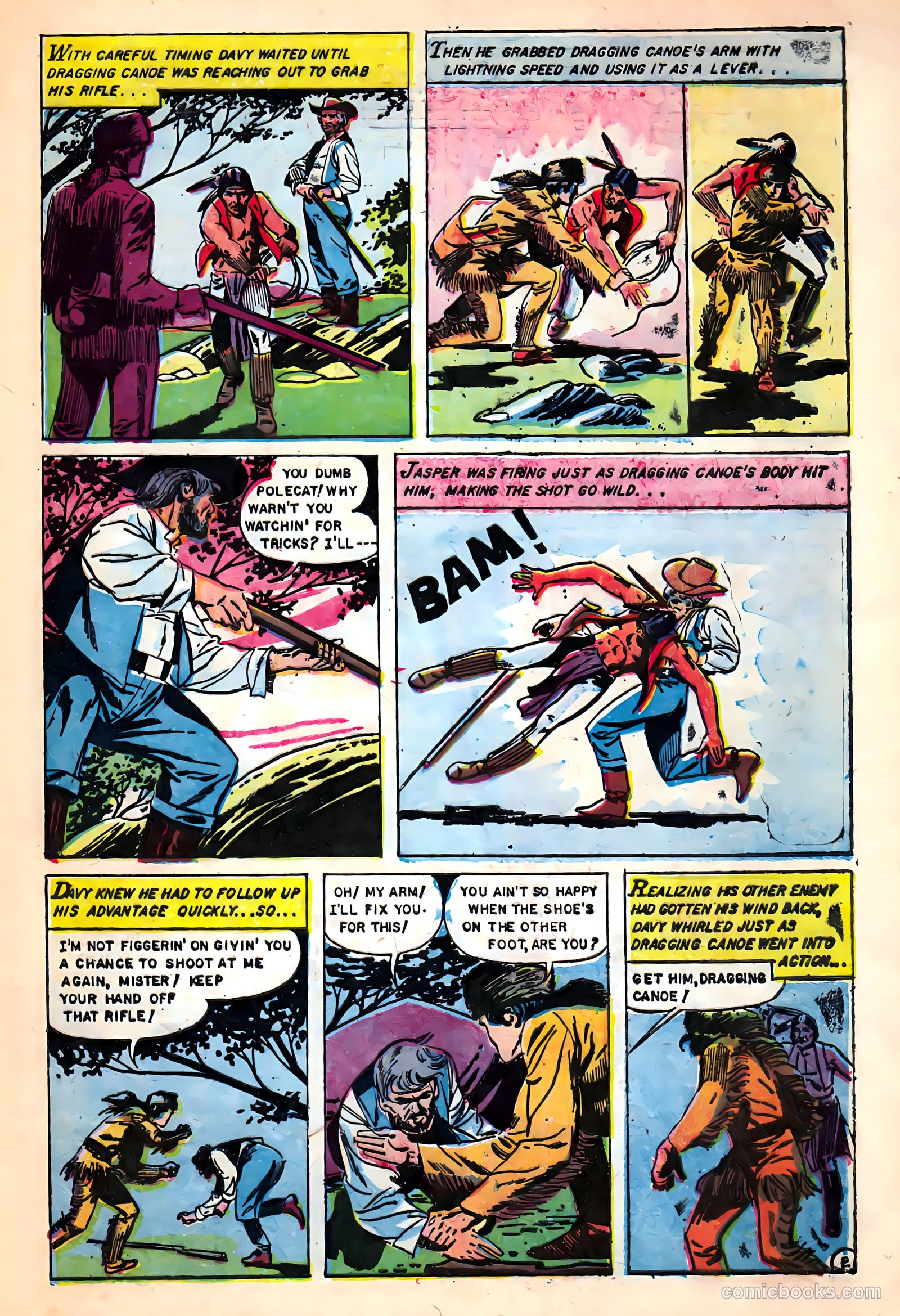 Heroes of the West #1 (1956) — page 29 of 36