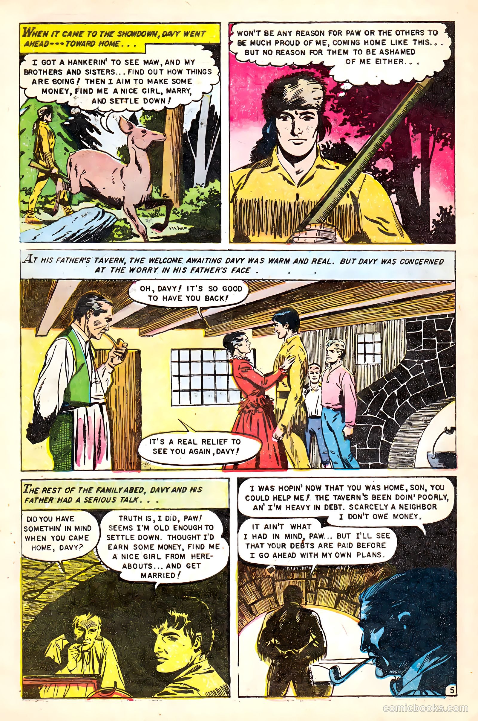 Heroes of the West #1 (1956) — page 32 of 36
