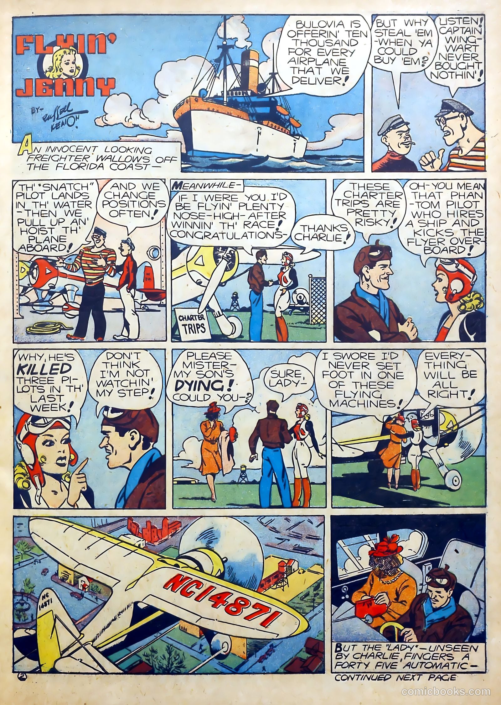 Heroic #4 (1941, The Eastern Color Printing Company) — page 11 of 68