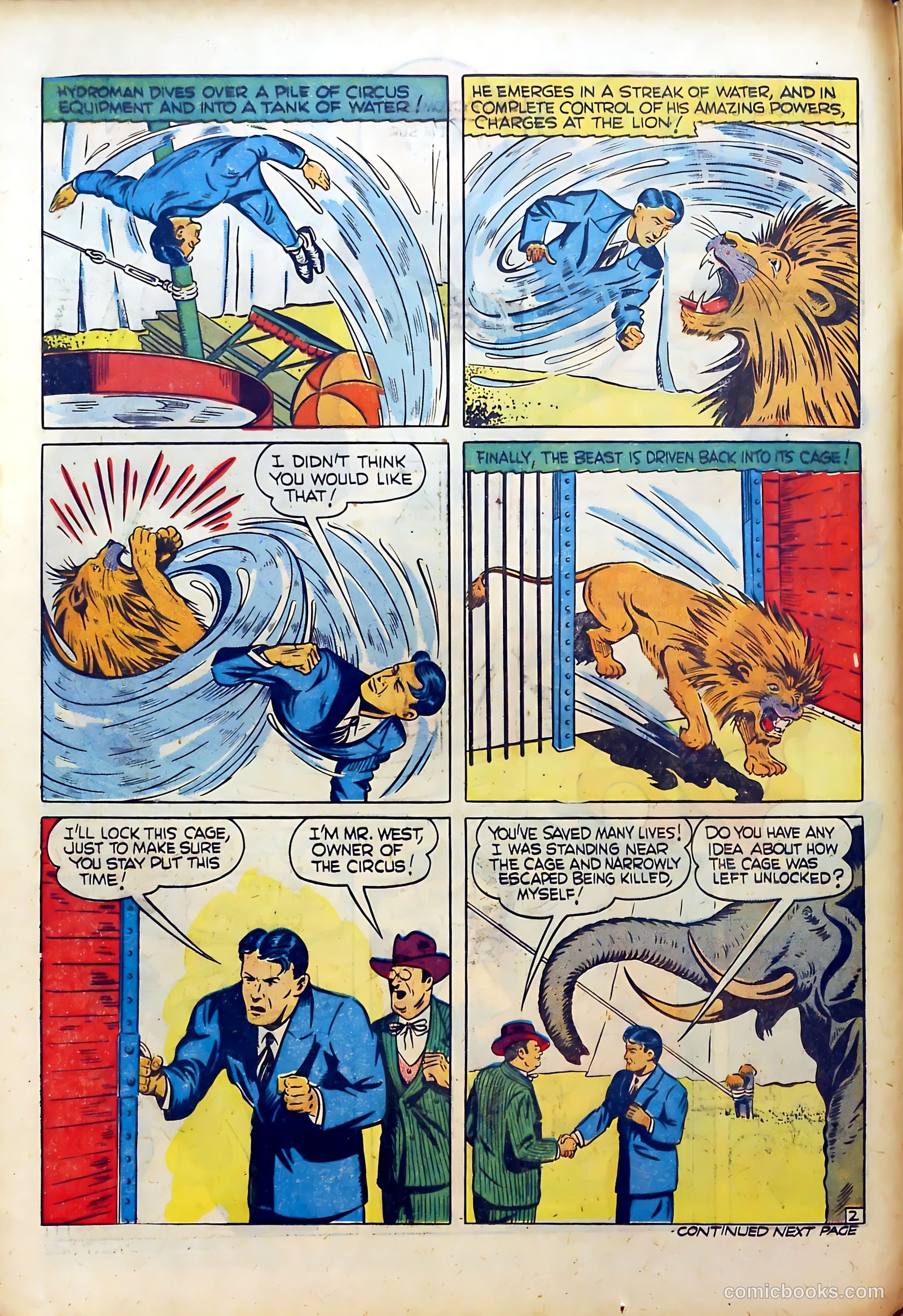 Heroic Comics #16 (1943) — page 22 of 69