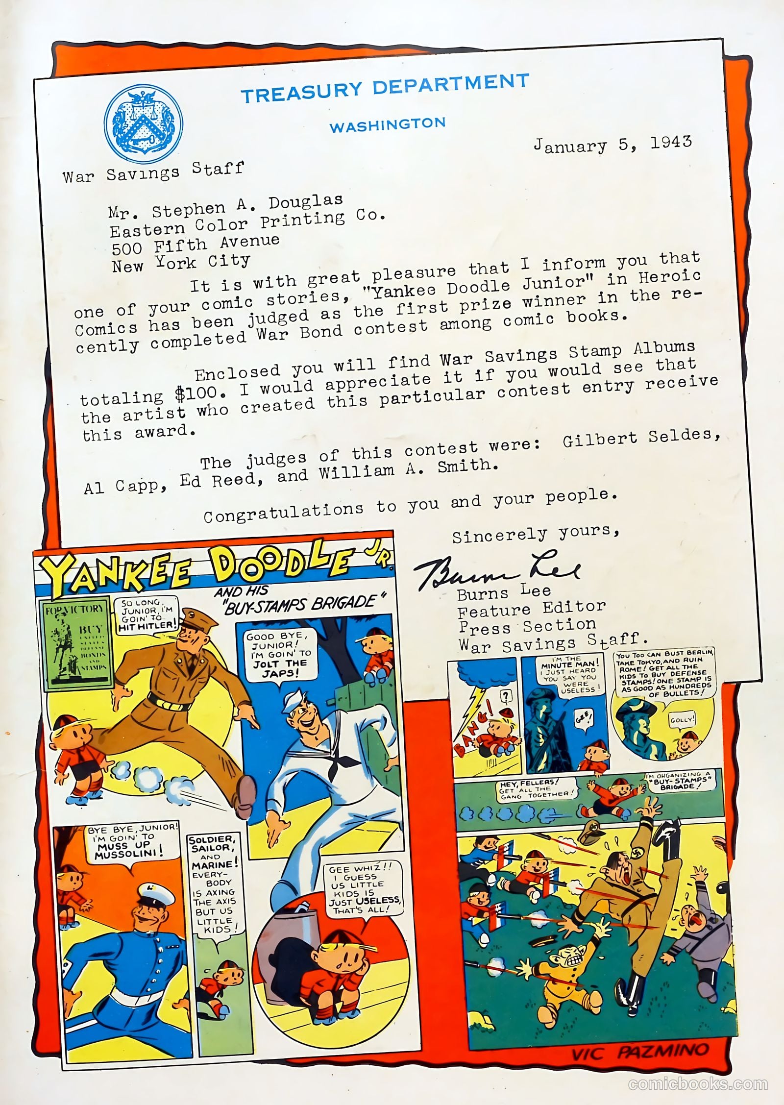 Heroic Comics #18 (1943) — page 66 of 68