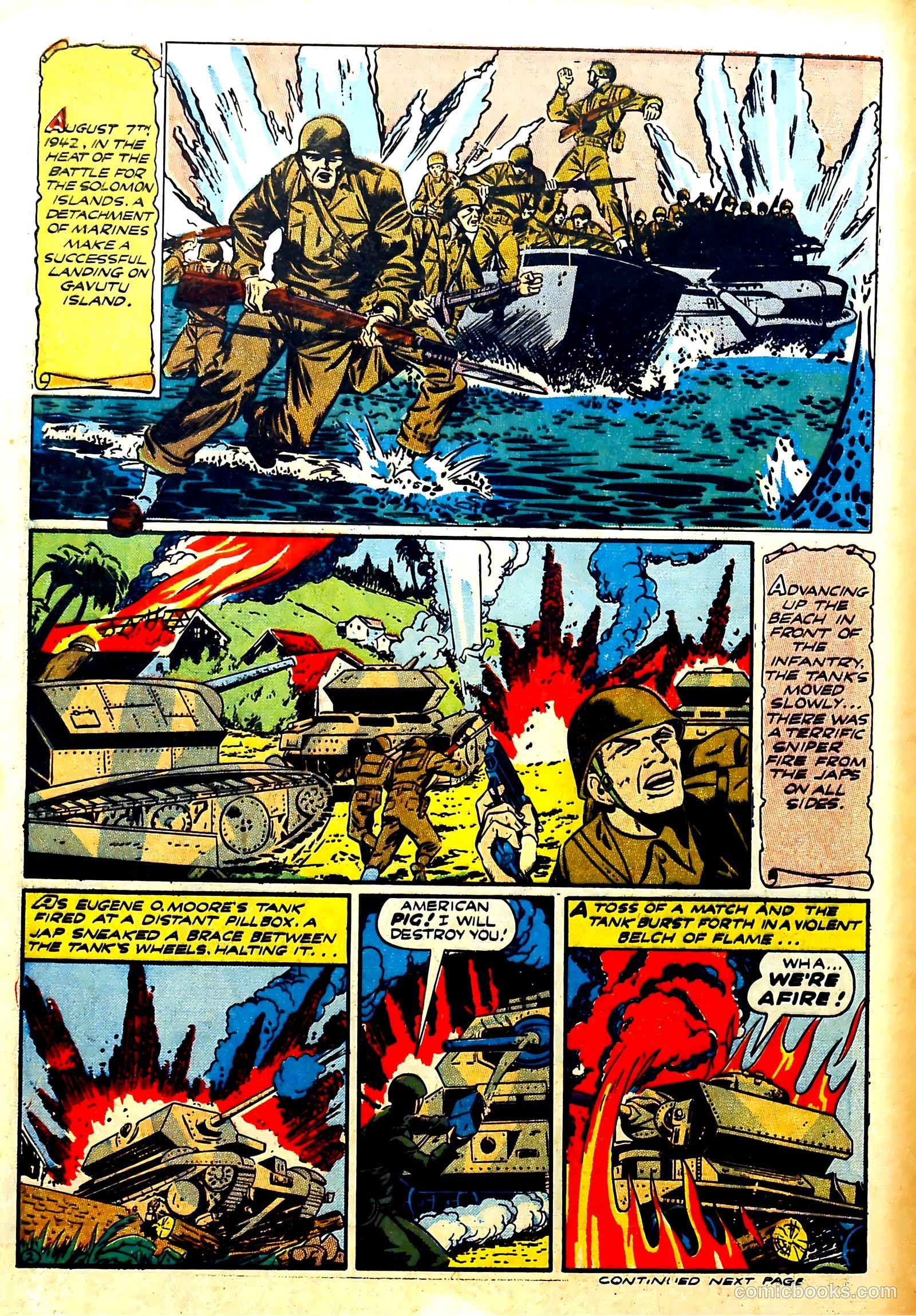Heroic Comics #19 (1943, The Eastern Color Printing Company) — page 4 of 69