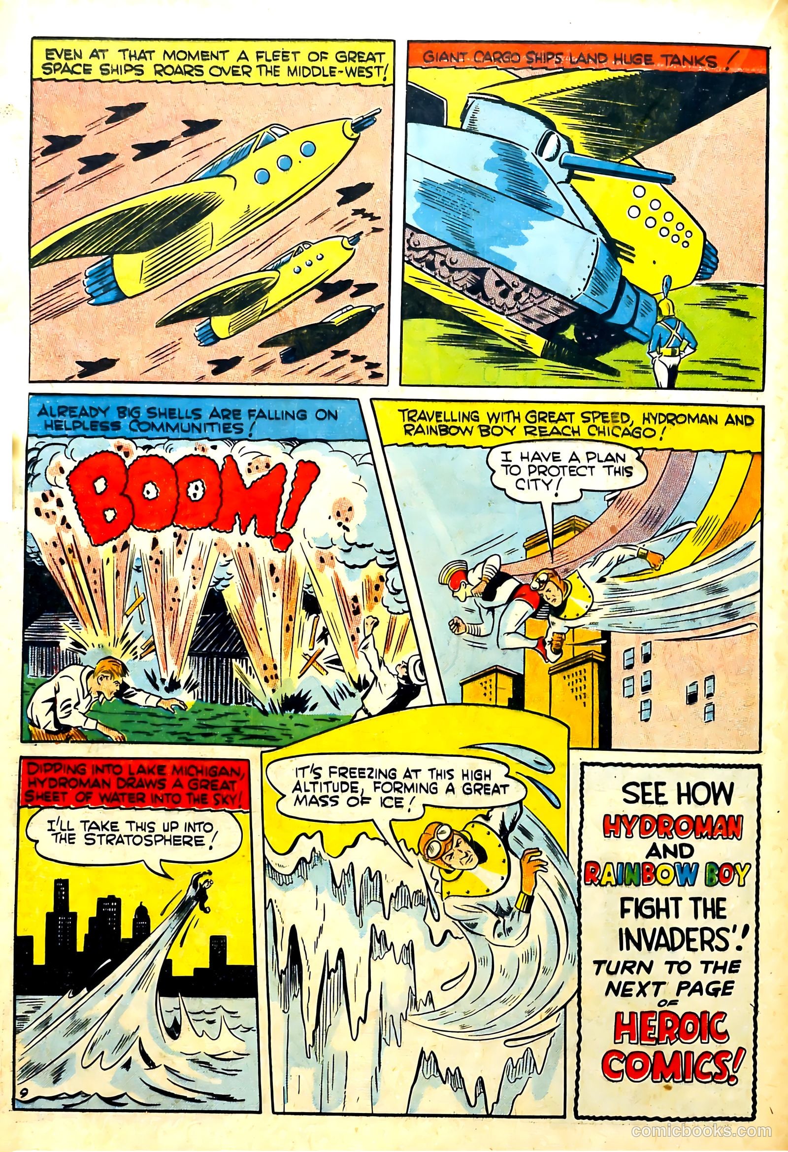 Heroic Comics #19 (1943, The Eastern Color Printing Company) — page 28 of 69