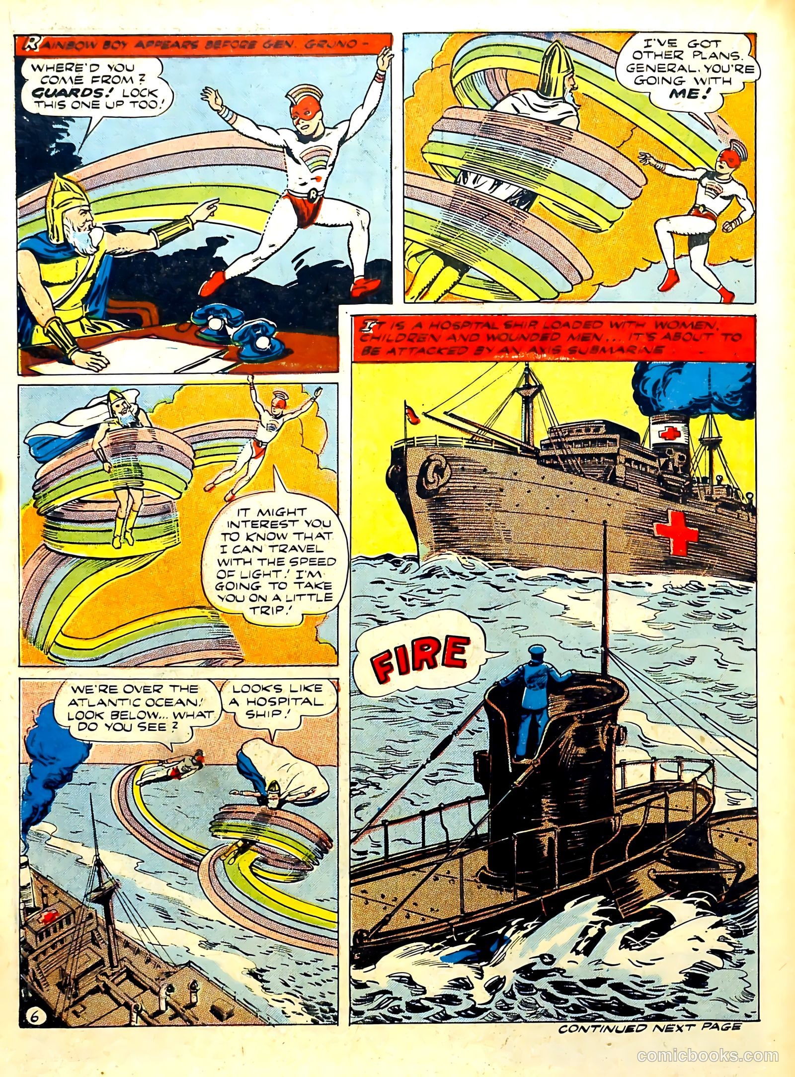 Heroic Comics #19 (1943, The Eastern Color Printing Company) — page 34 of 69