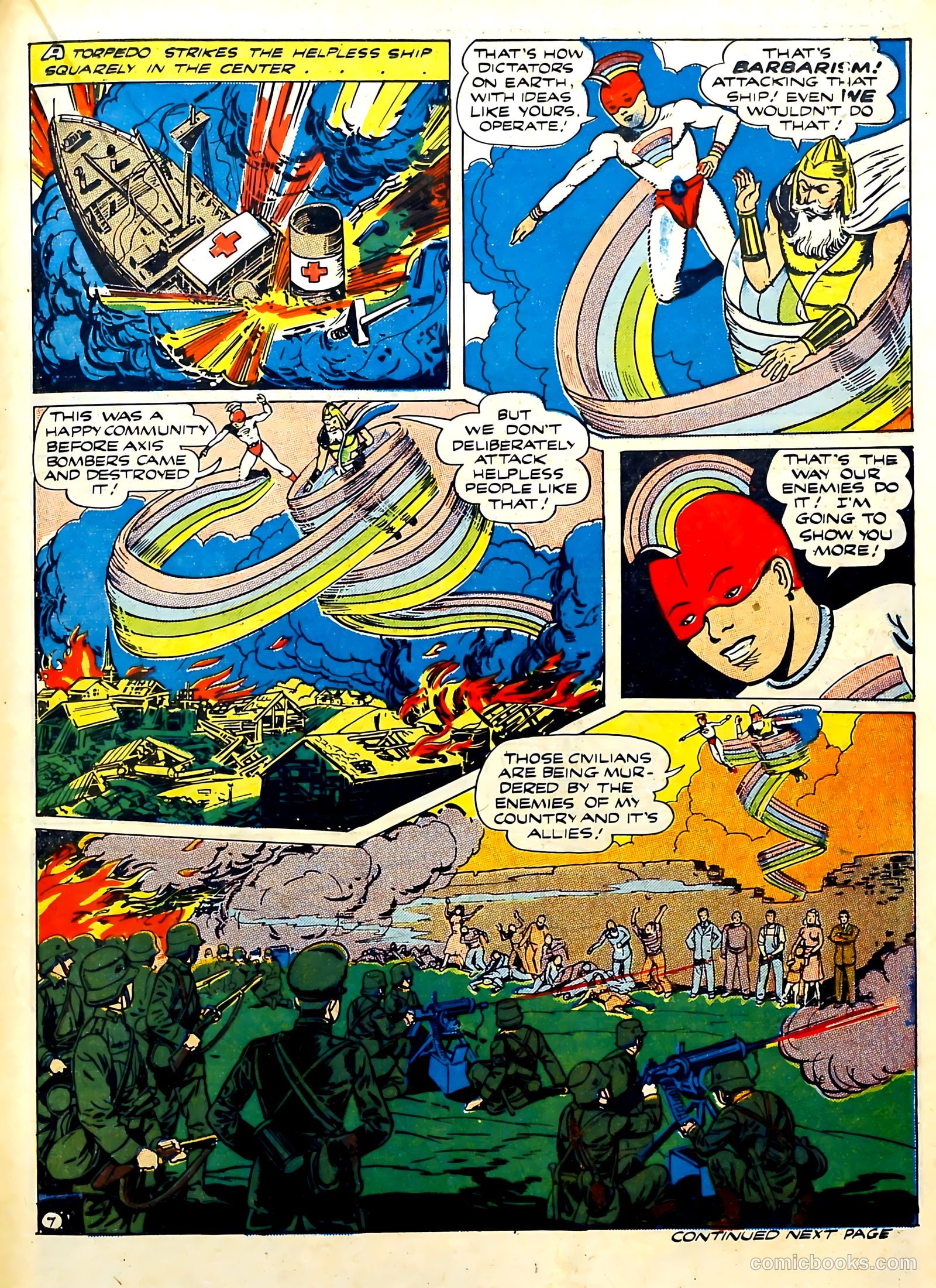 Heroic Comics #19 (1943, The Eastern Color Printing Company) — page 35 of 69