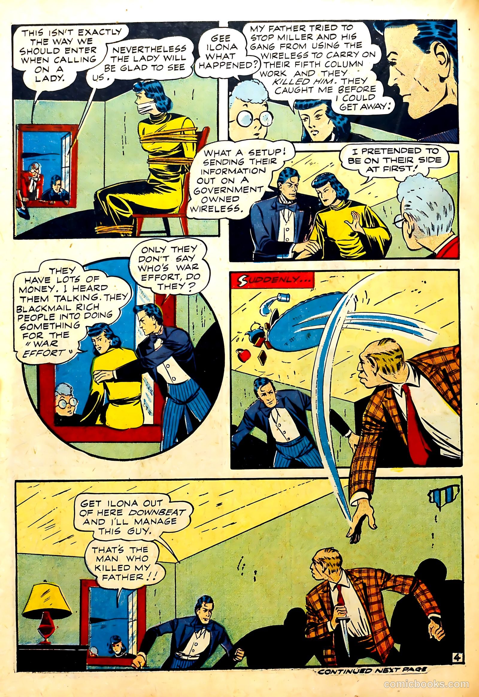 Heroic Comics #19 (1943, The Eastern Color Printing Company) — page 40 of 69