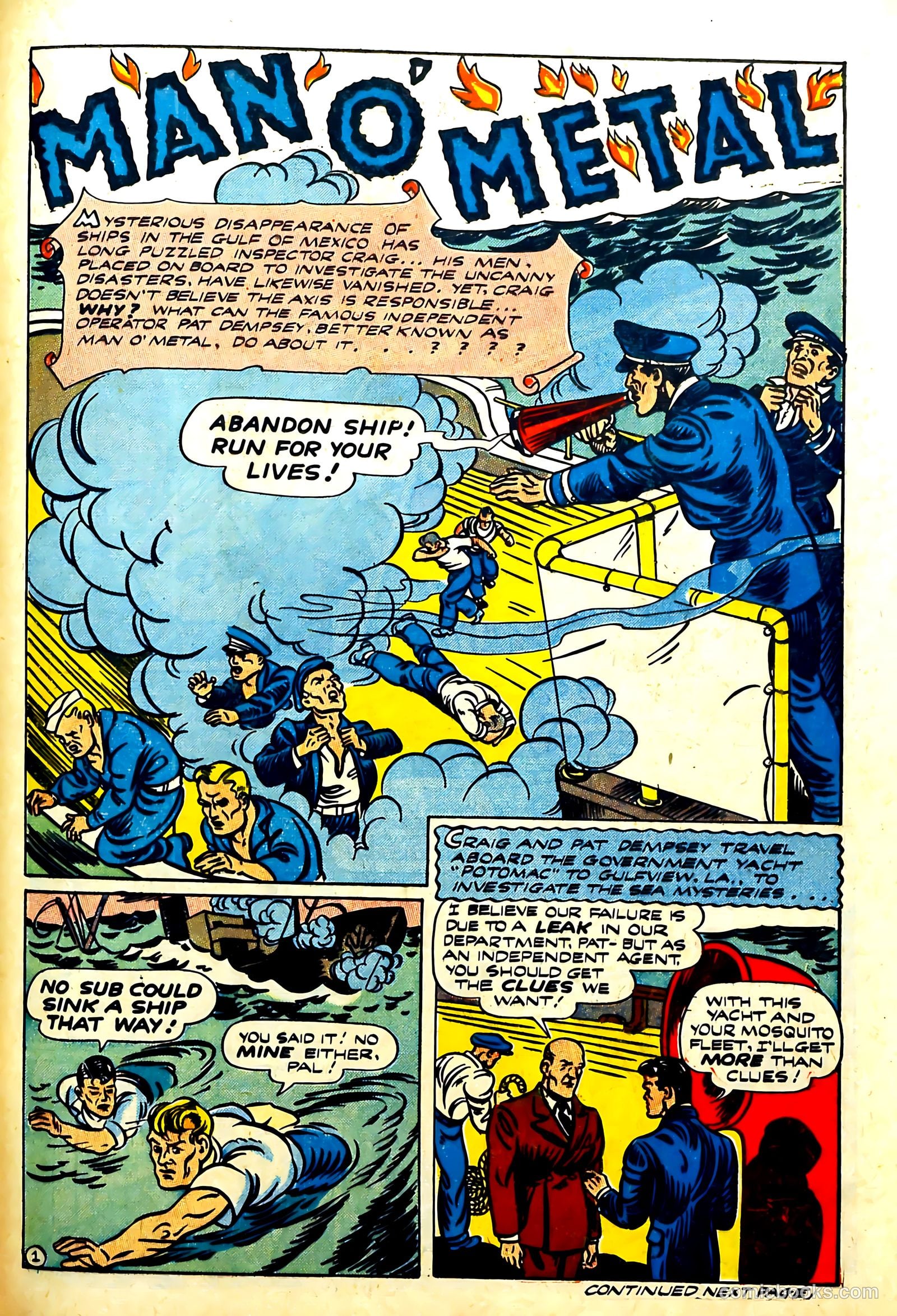 Heroic Comics #19 (1943, The Eastern Color Printing Company) — page 49 of 69