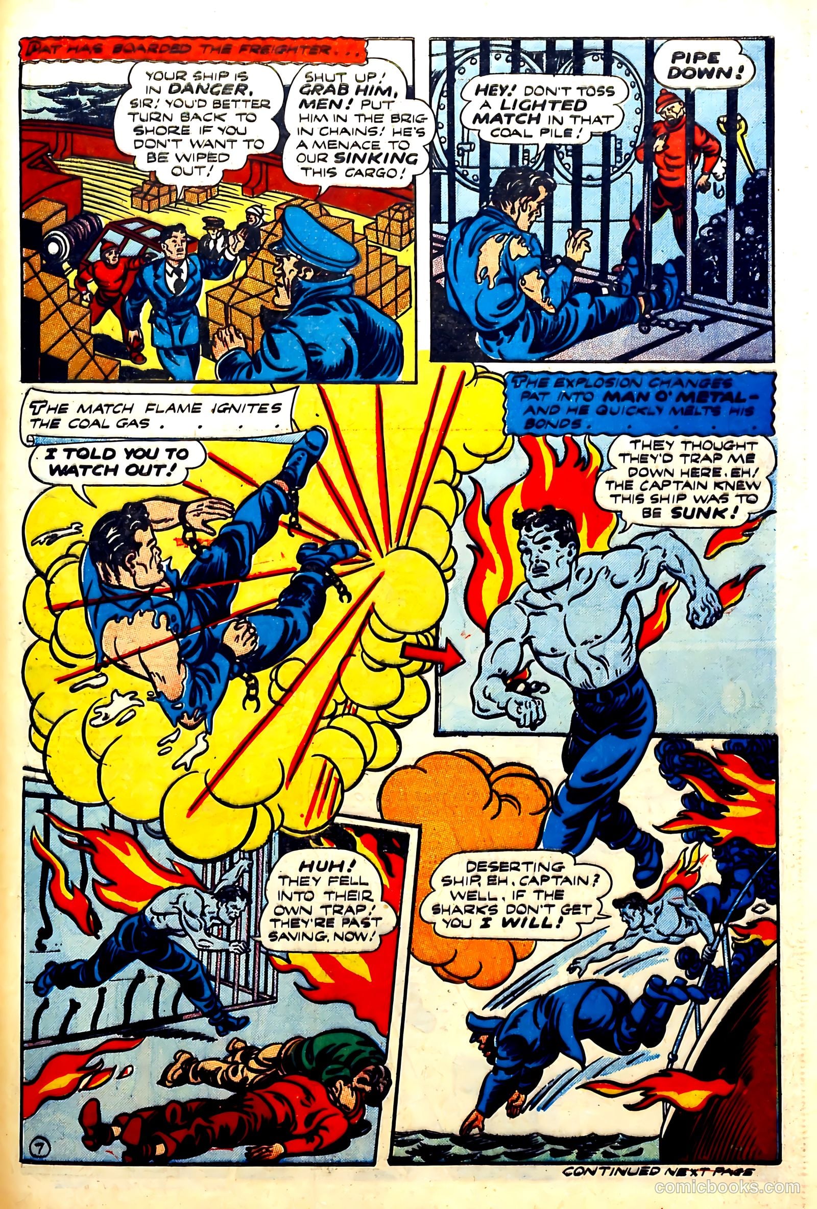Heroic Comics #19 (1943, The Eastern Color Printing Company) — page 55 of 69