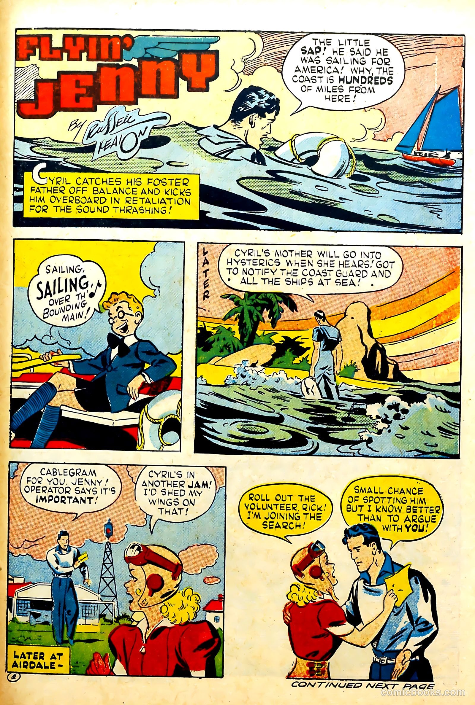 Heroic Comics #19 (1943, The Eastern Color Printing Company) — page 61 of 69