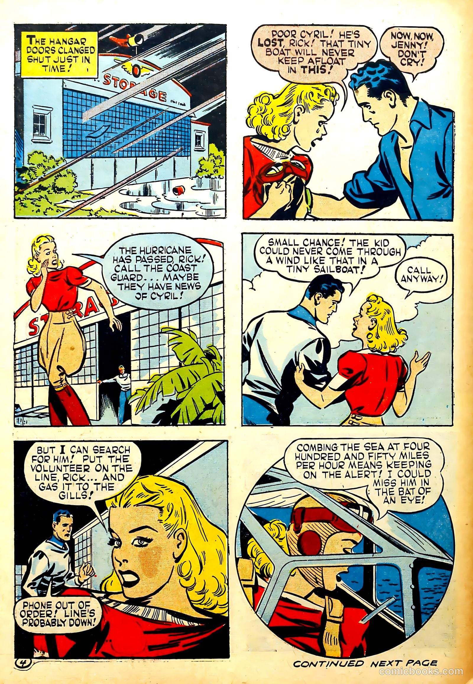 Heroic Comics #19 (1943, The Eastern Color Printing Company) — page 64 of 69
