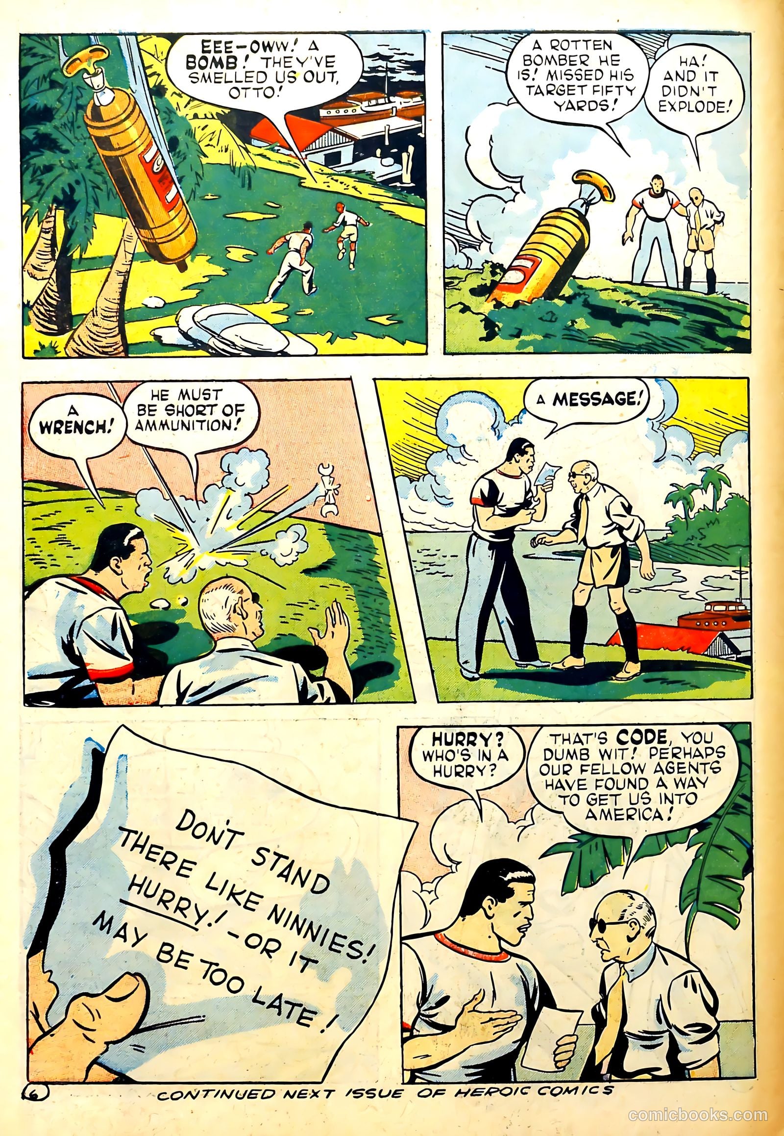 Heroic Comics #19 (1943, The Eastern Color Printing Company) — page 66 of 69
