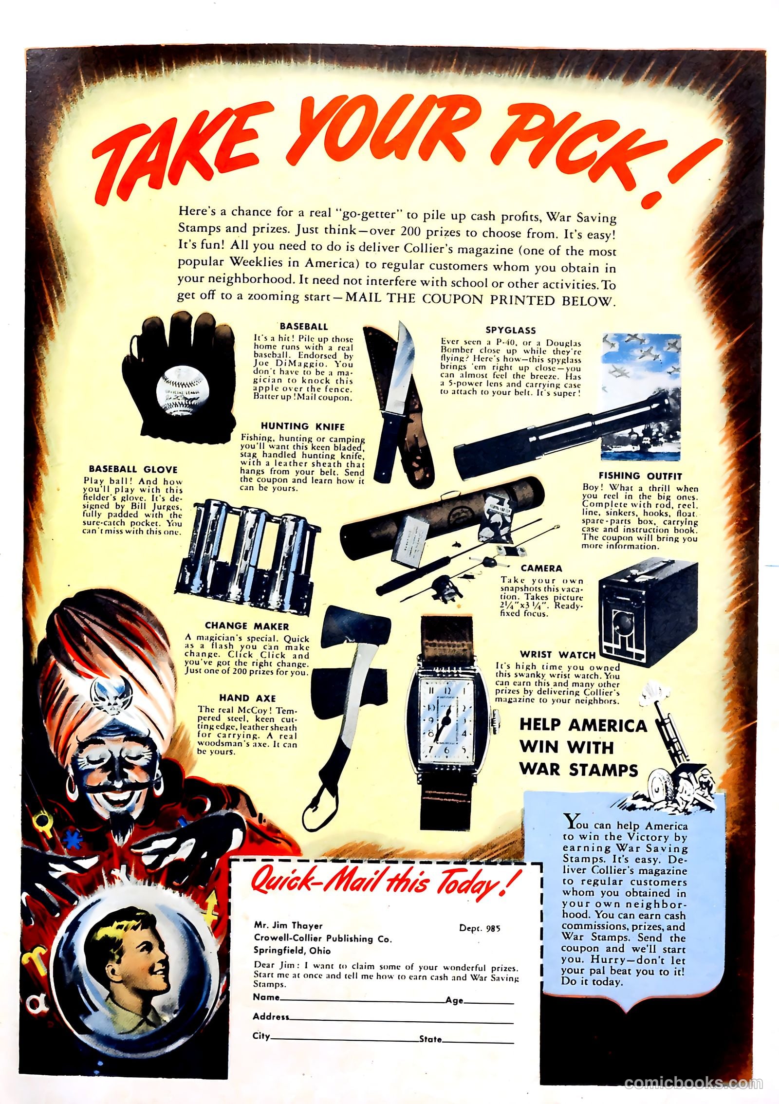 Heroic Comics #19 (1943, The Eastern Color Printing Company) — page 67 of 69