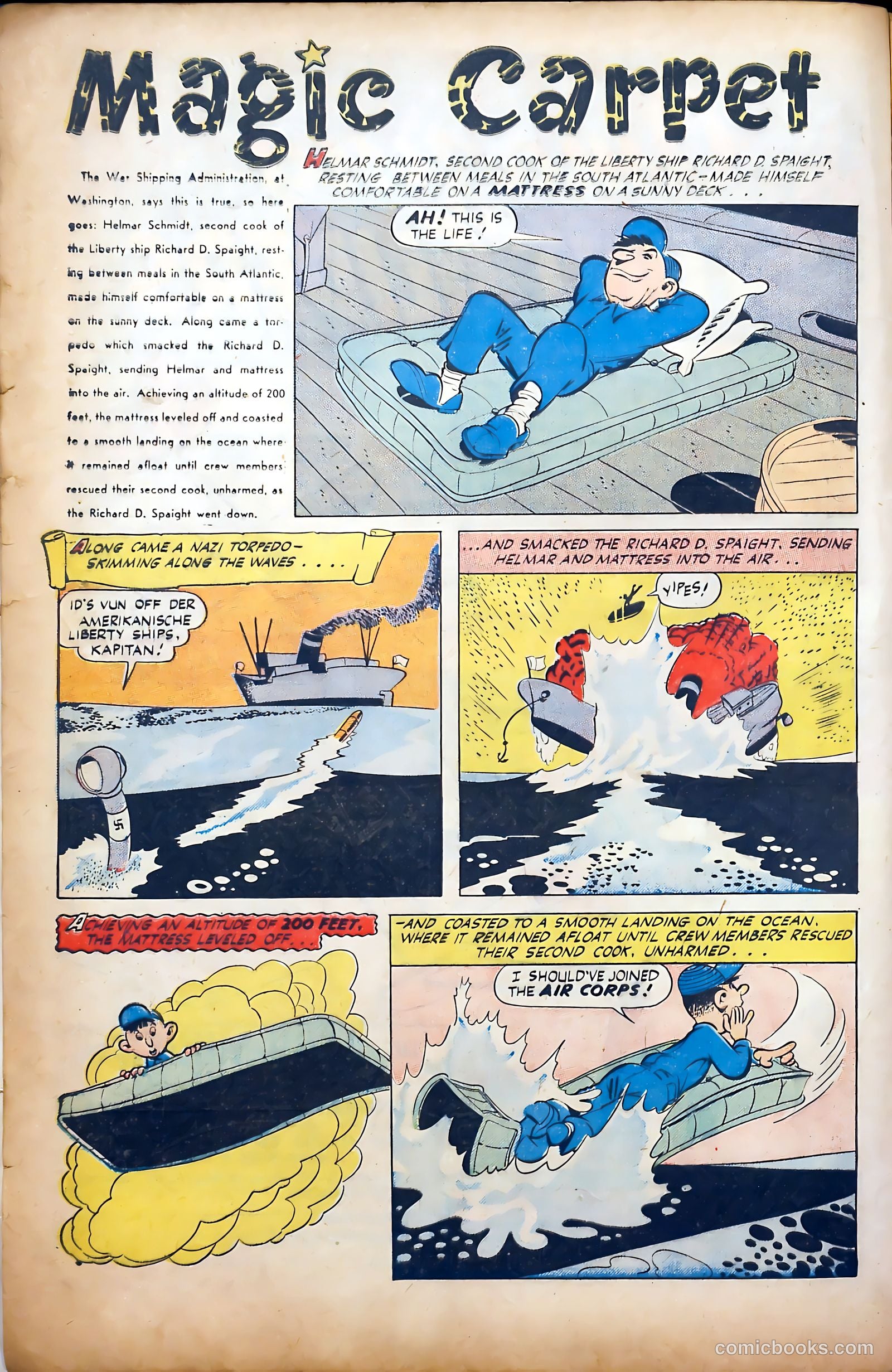 Heroic Comics #25 (1944) — page 4 of 55