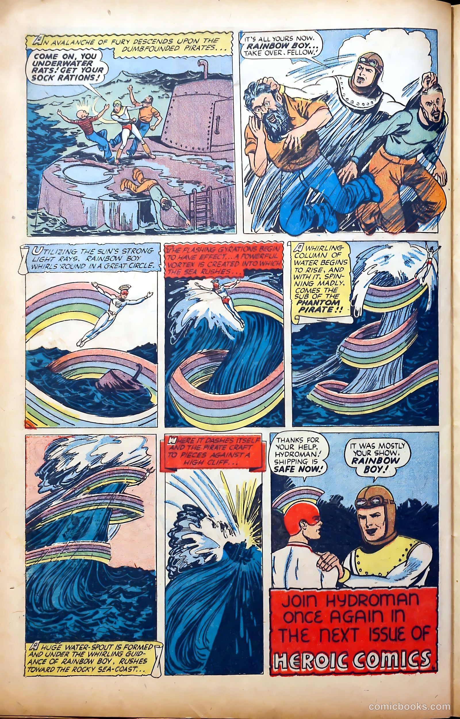 Heroic Comics #25 (1944) — page 40 of 55