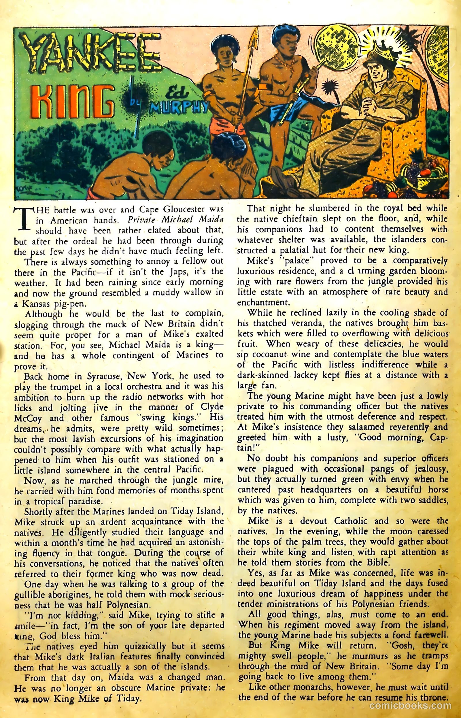 Heroic Comics #32 (1945) — page 8 of 37