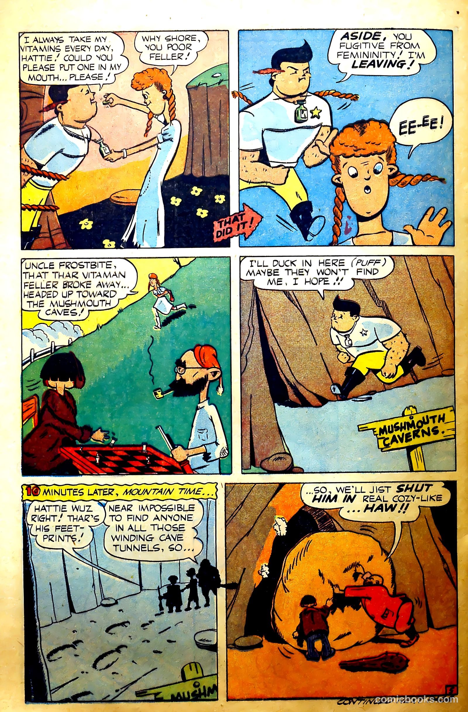 Heroic Comics #32 (1945) — page 32 of 37