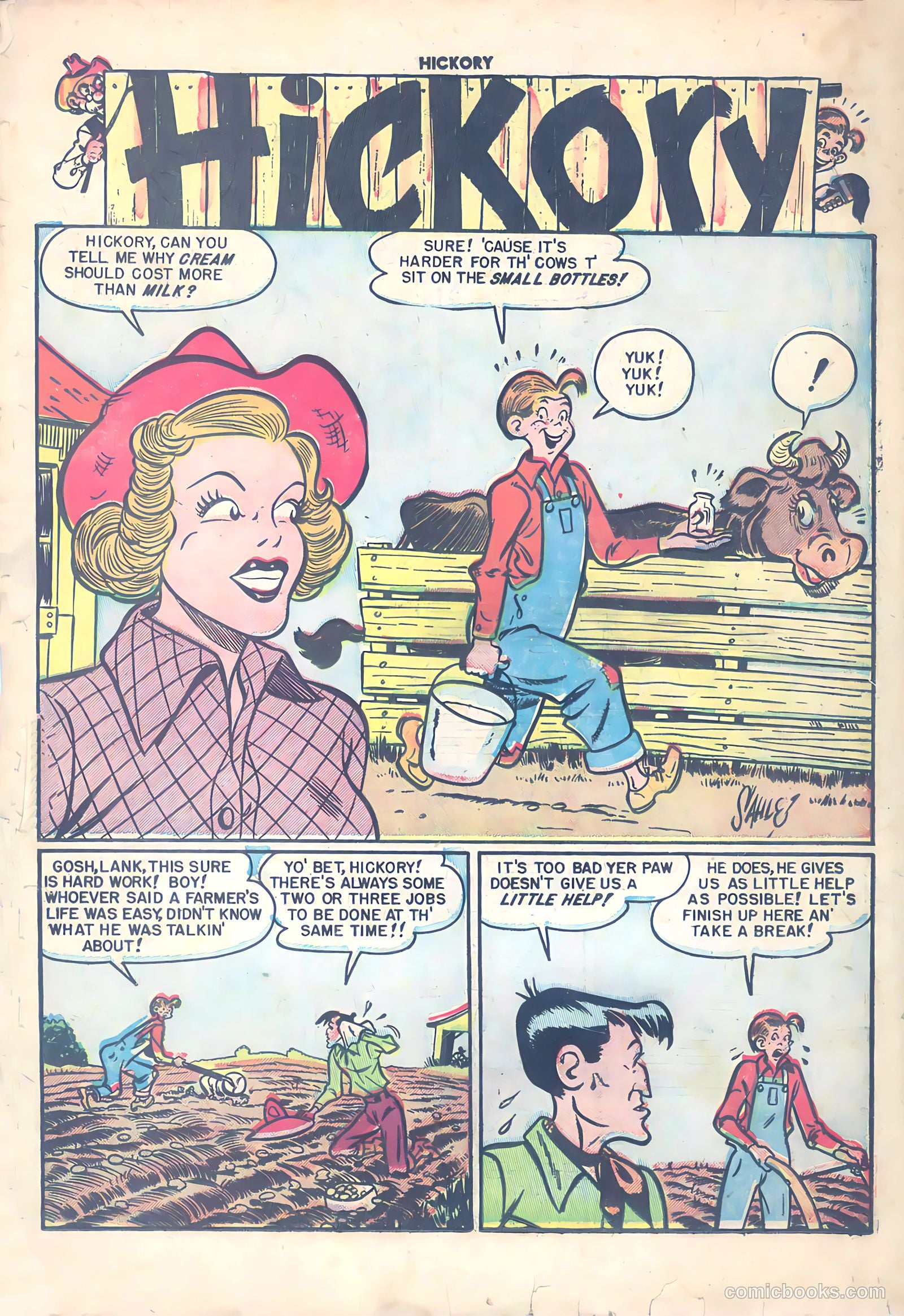 Hickory #3 (1950) — page 3 of 32