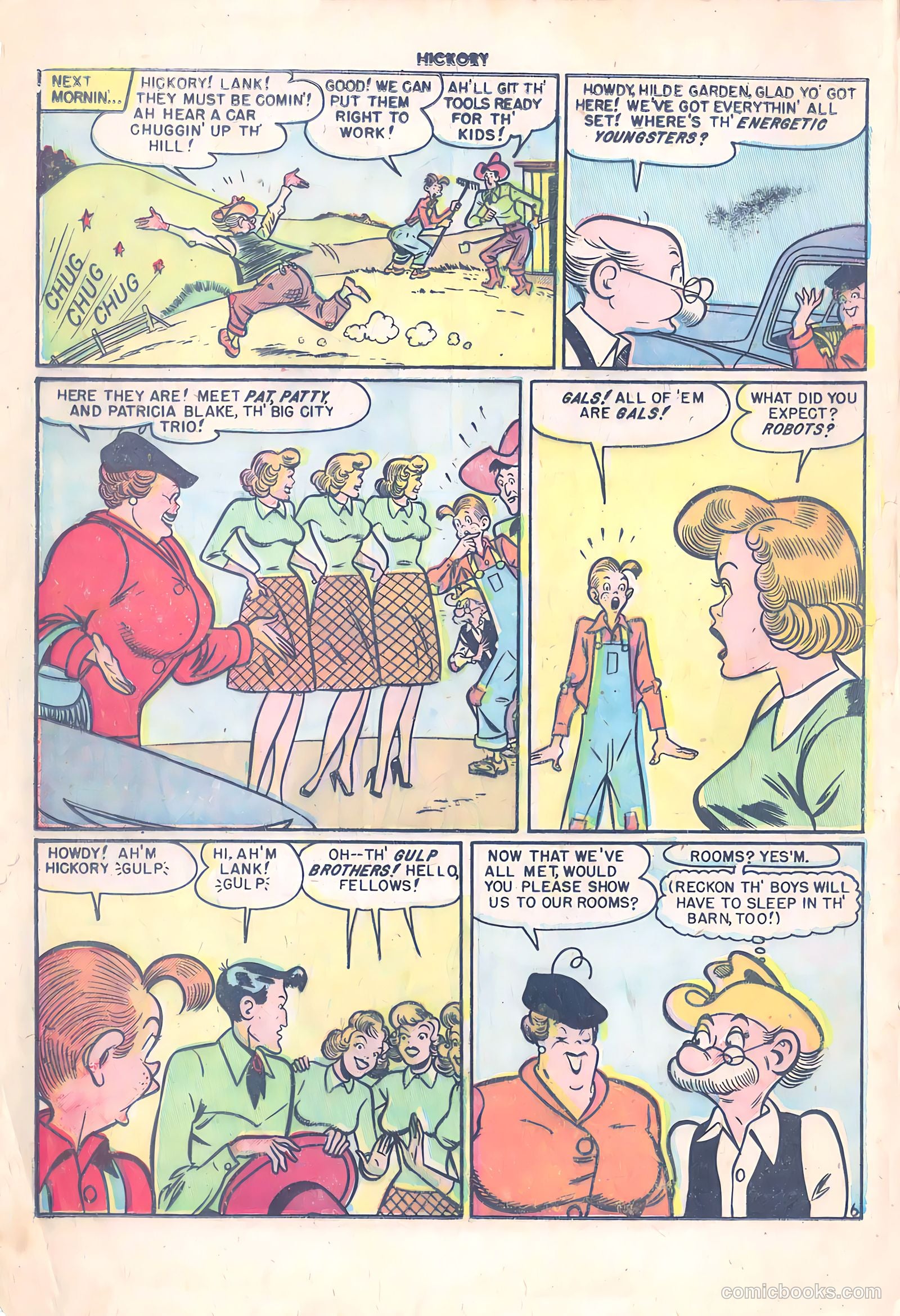 Hickory #3 (1950) — page 8 of 32