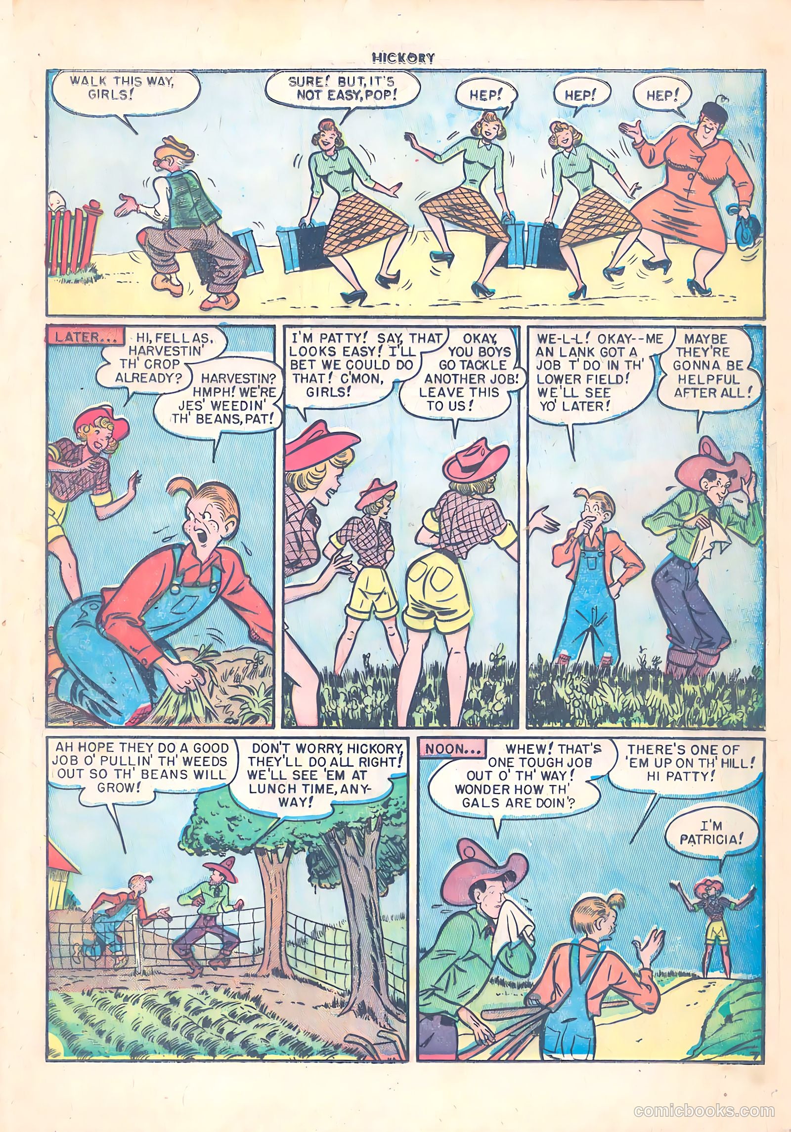 Hickory #3 (1950) — page 9 of 32