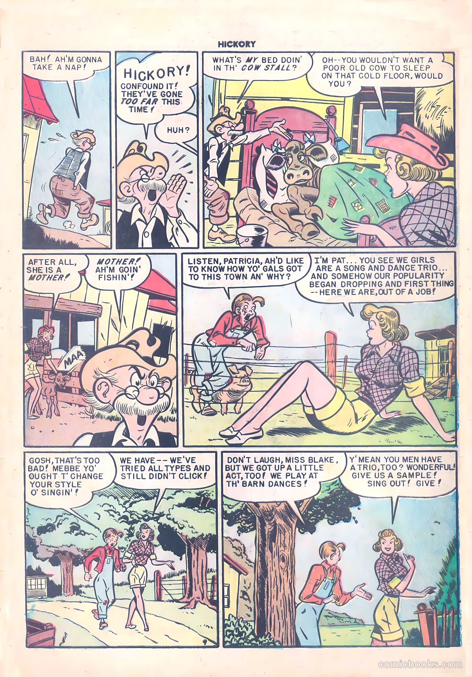 Hickory #3 (1950) — page 11 of 32
