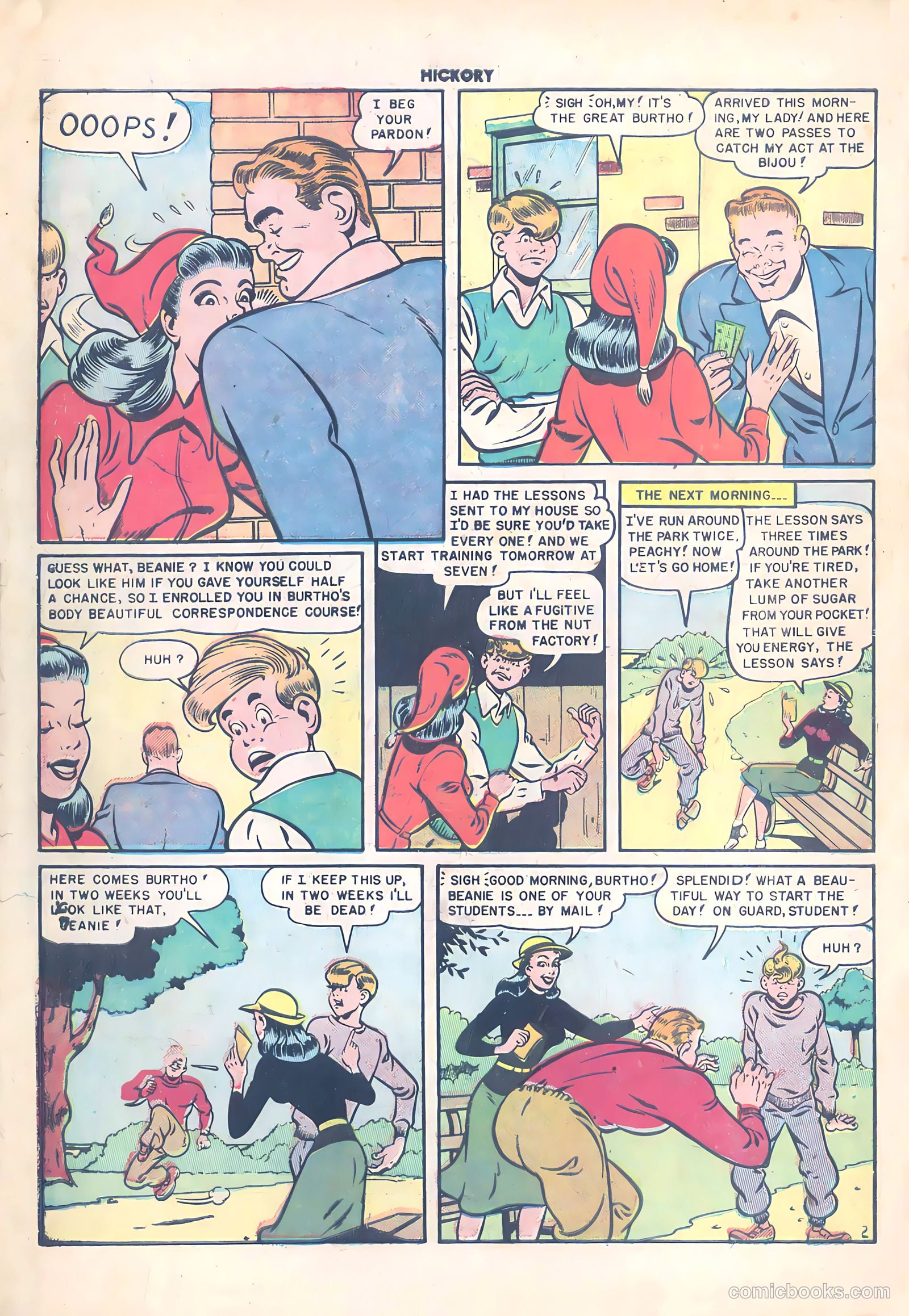 Hickory #3 (1950) — page 14 of 32