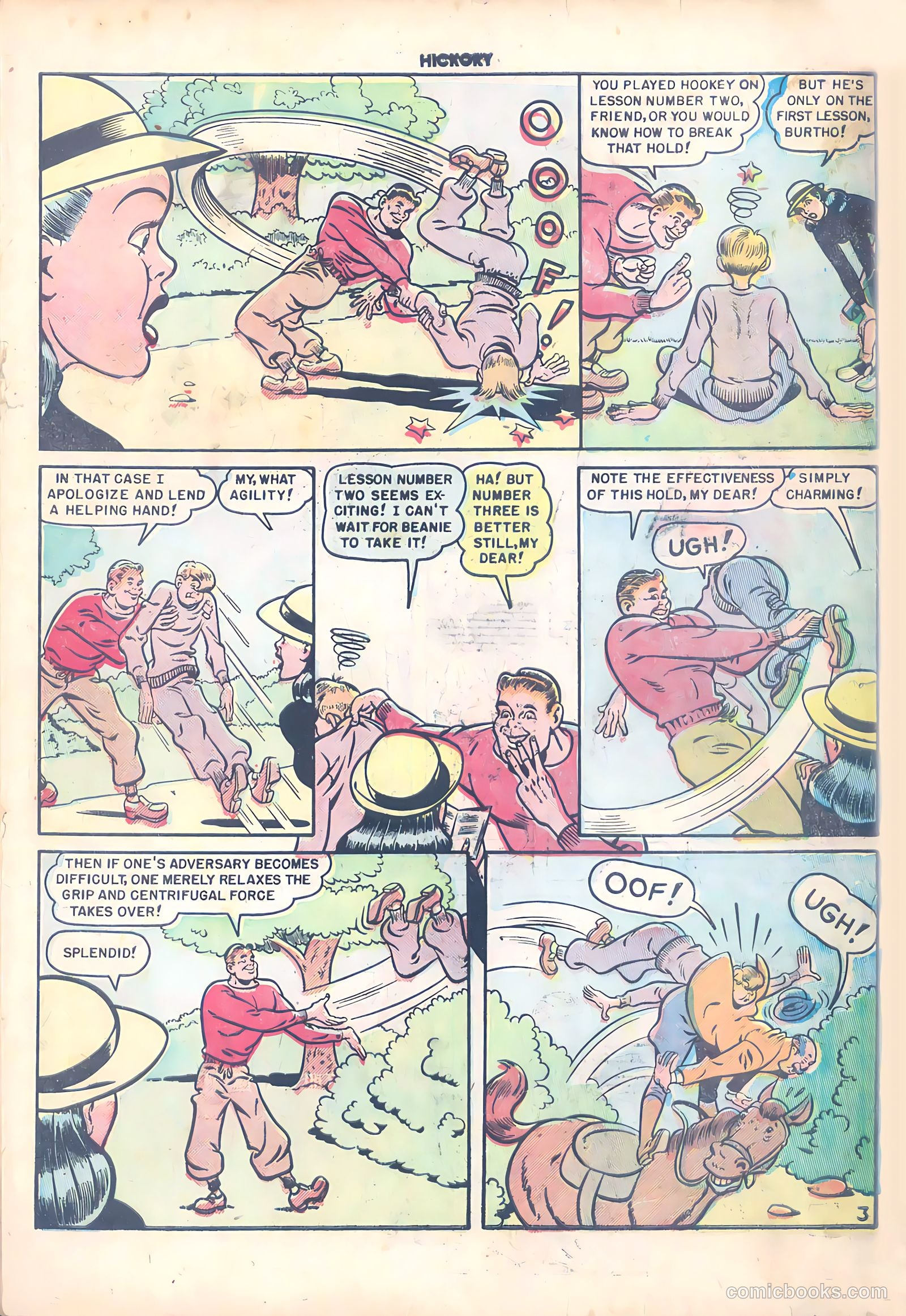 Hickory #3 (1950) — page 15 of 32