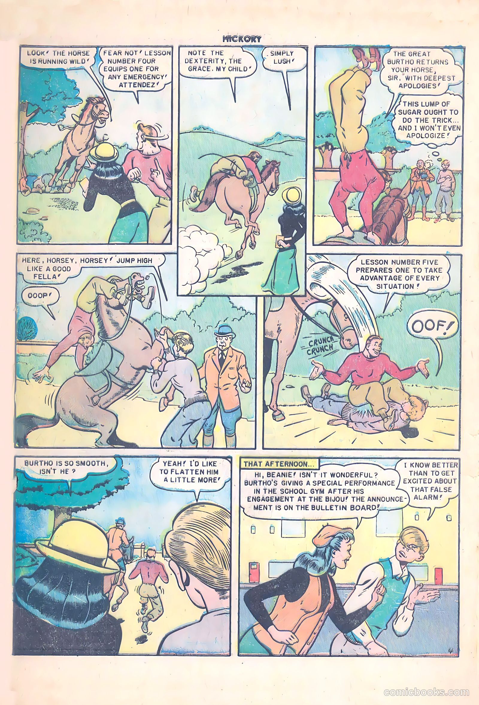 Hickory #3 (1950) — page 16 of 32