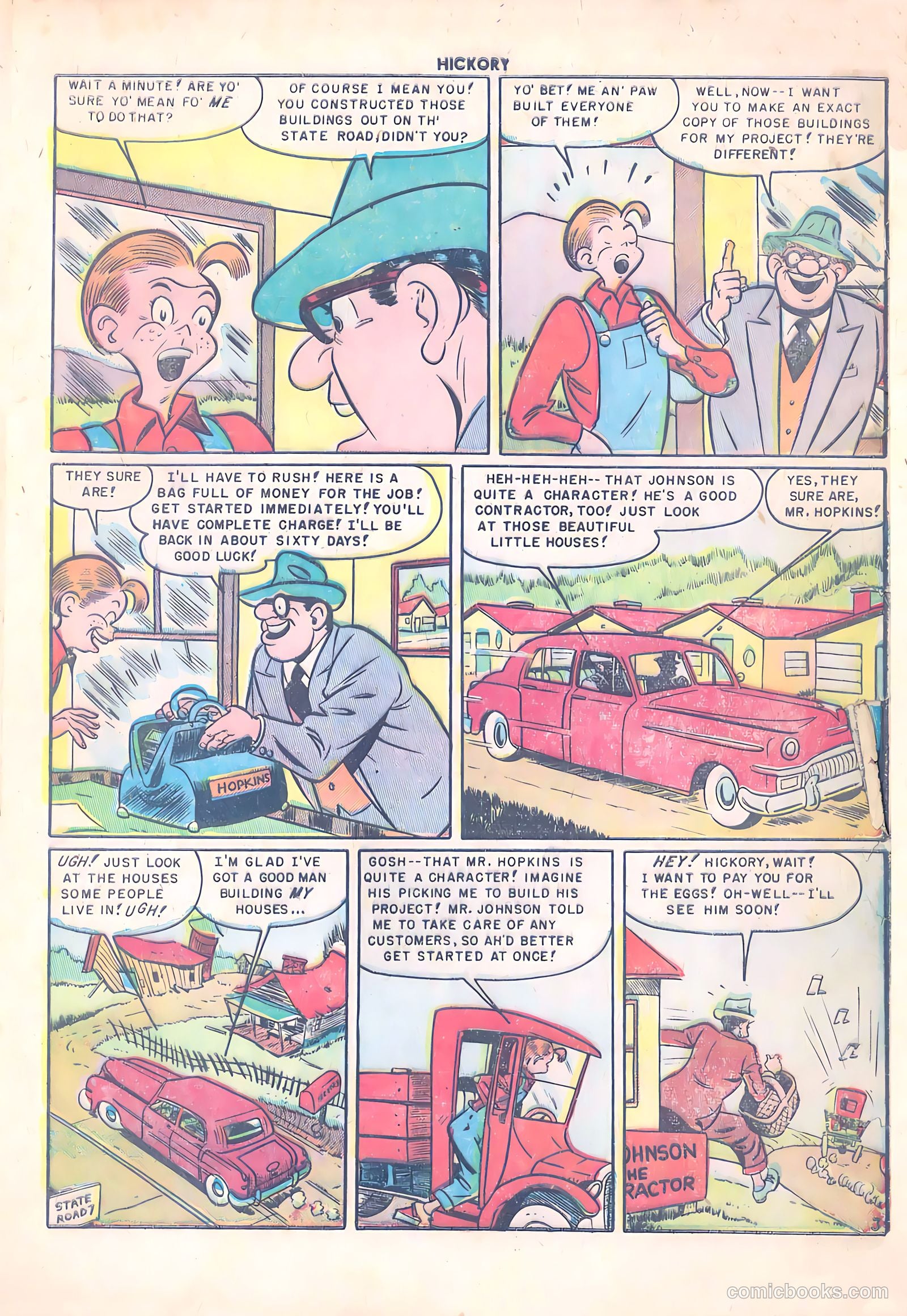 Hickory #3 (1950) — page 17 of 32