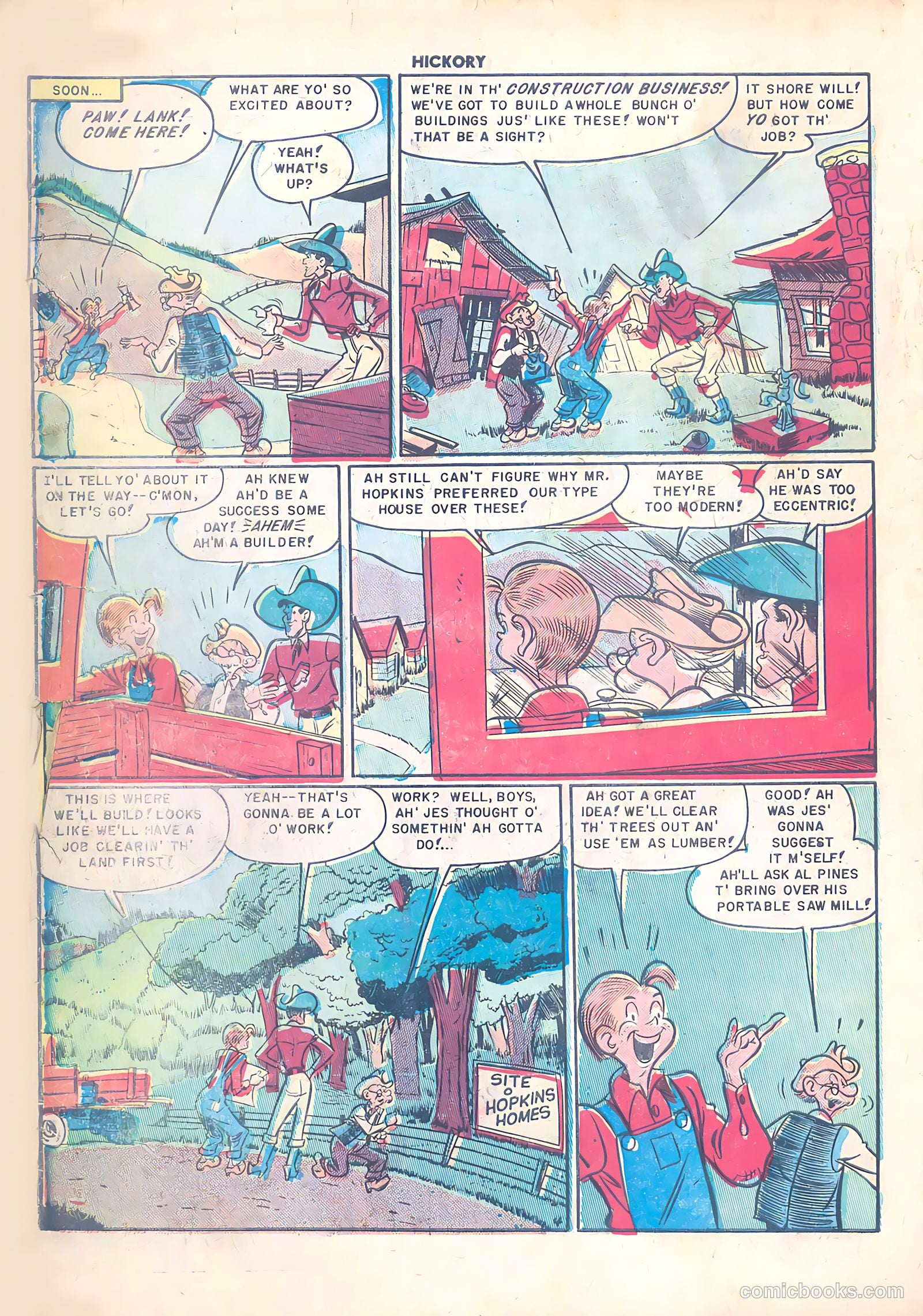 Hickory #3 (1950) — page 18 of 32