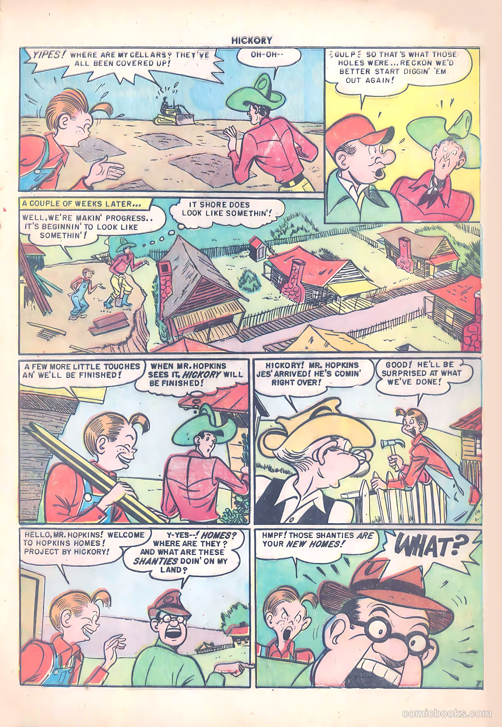 Hickory #3 (1950) — page 21 of 32