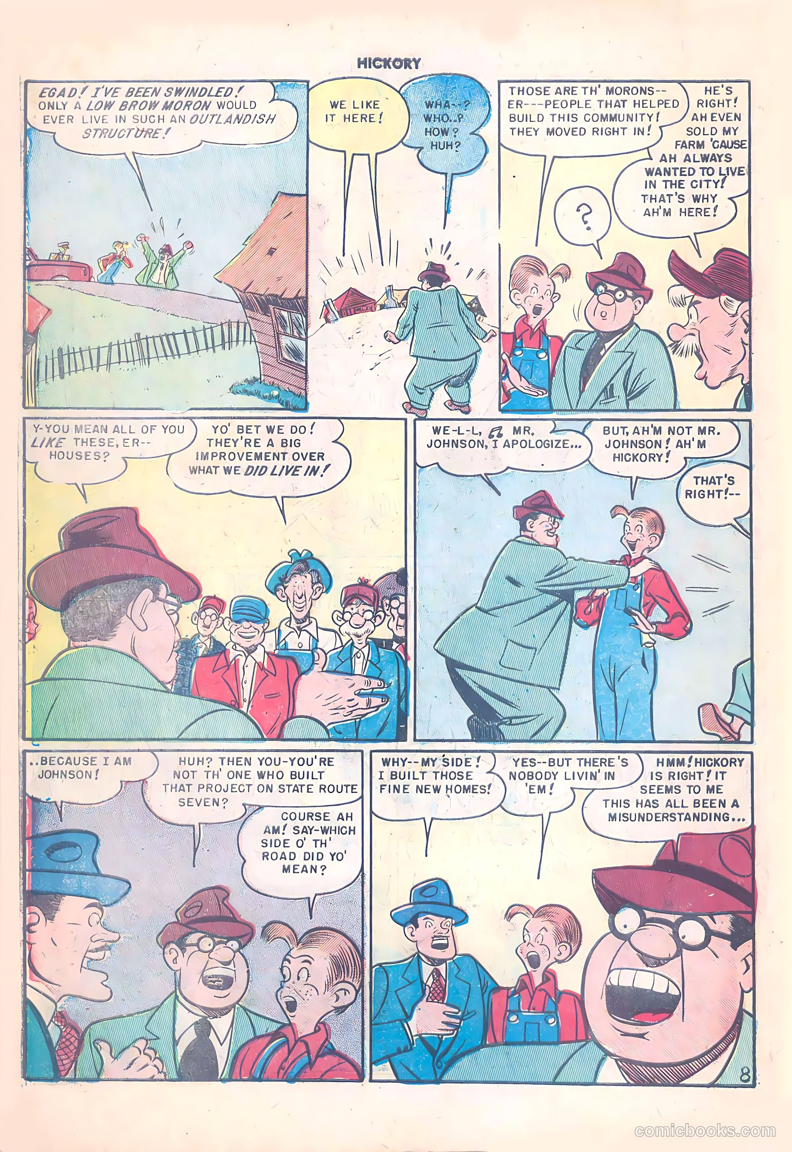 Hickory #3 (1950) — page 22 of 32