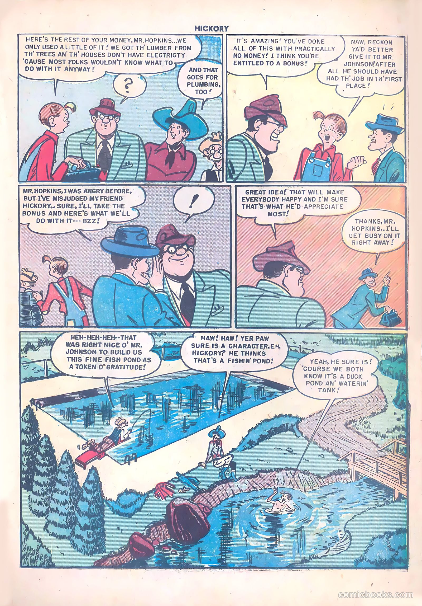 Hickory #3 (1950) — page 23 of 32
