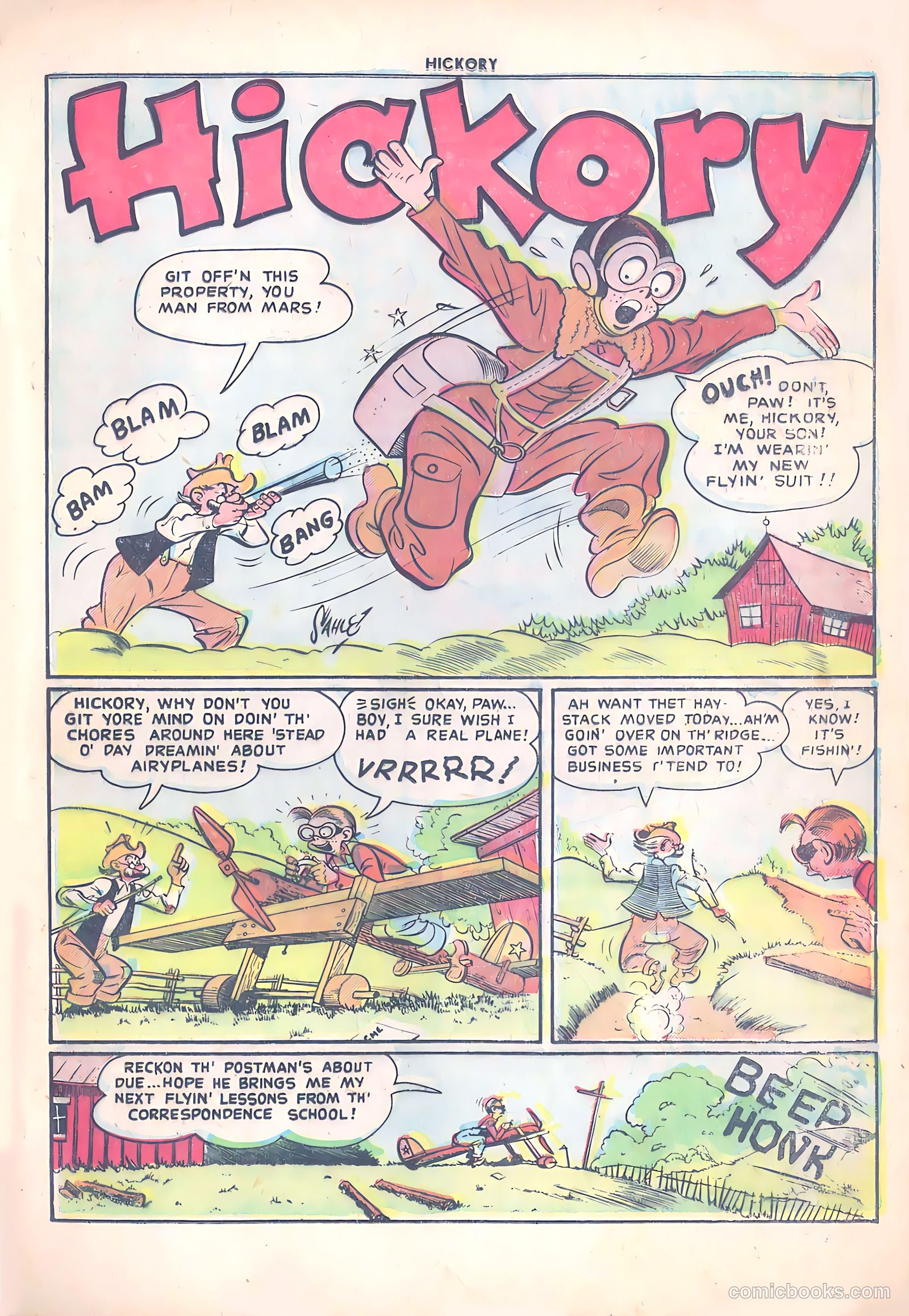 Hickory #3 (1950) — page 25 of 32