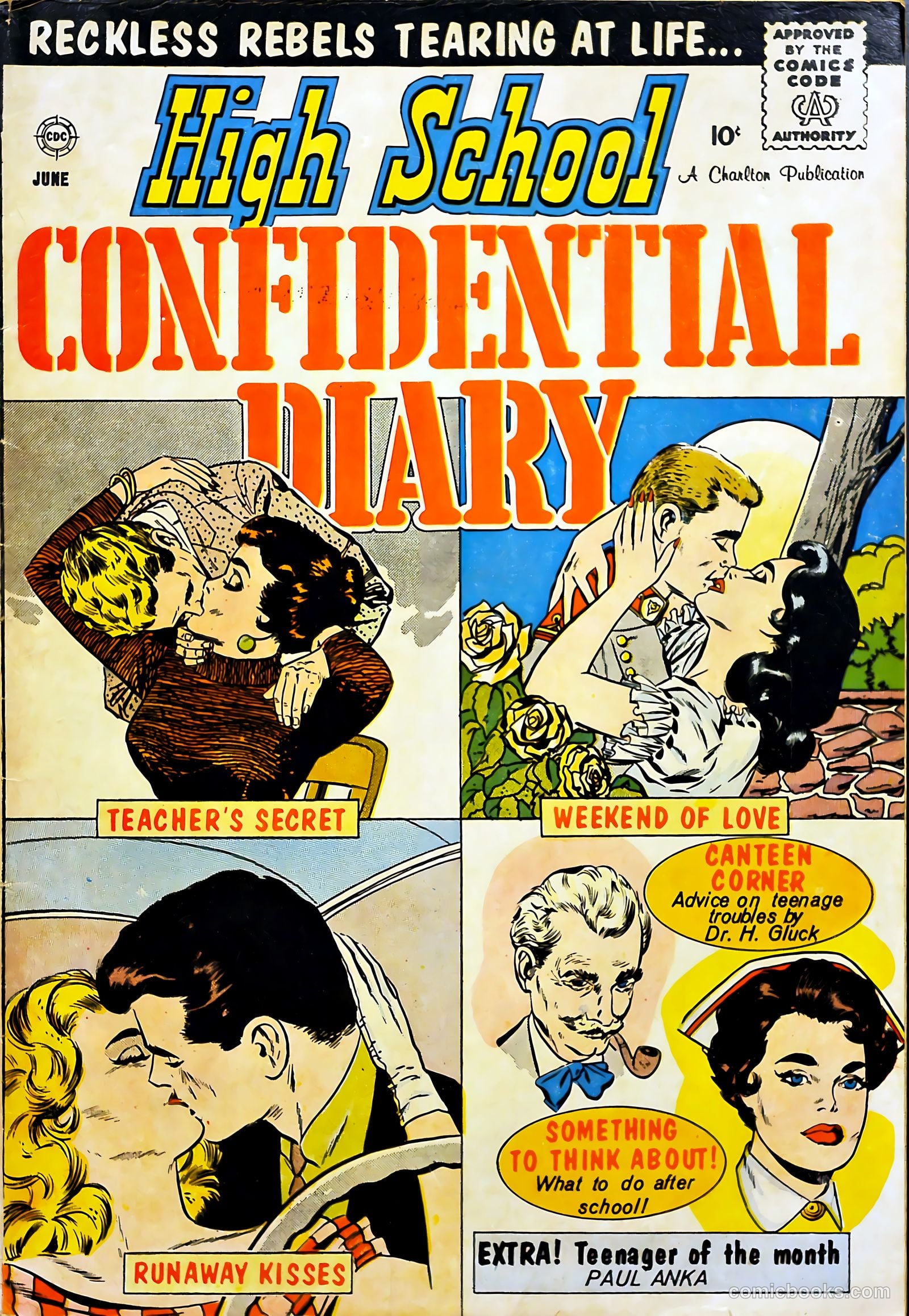 High School Confidential Diary #1 cover