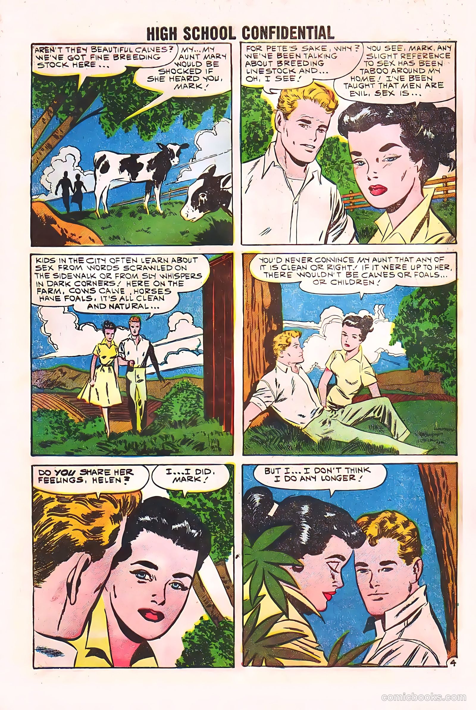 High School Confidential Diary #2 (1960) — page 6