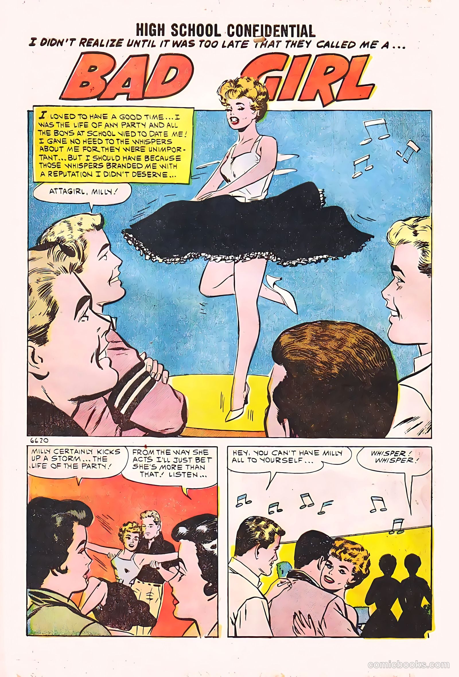 High School Confidential Diary #2 (1960) — page 8