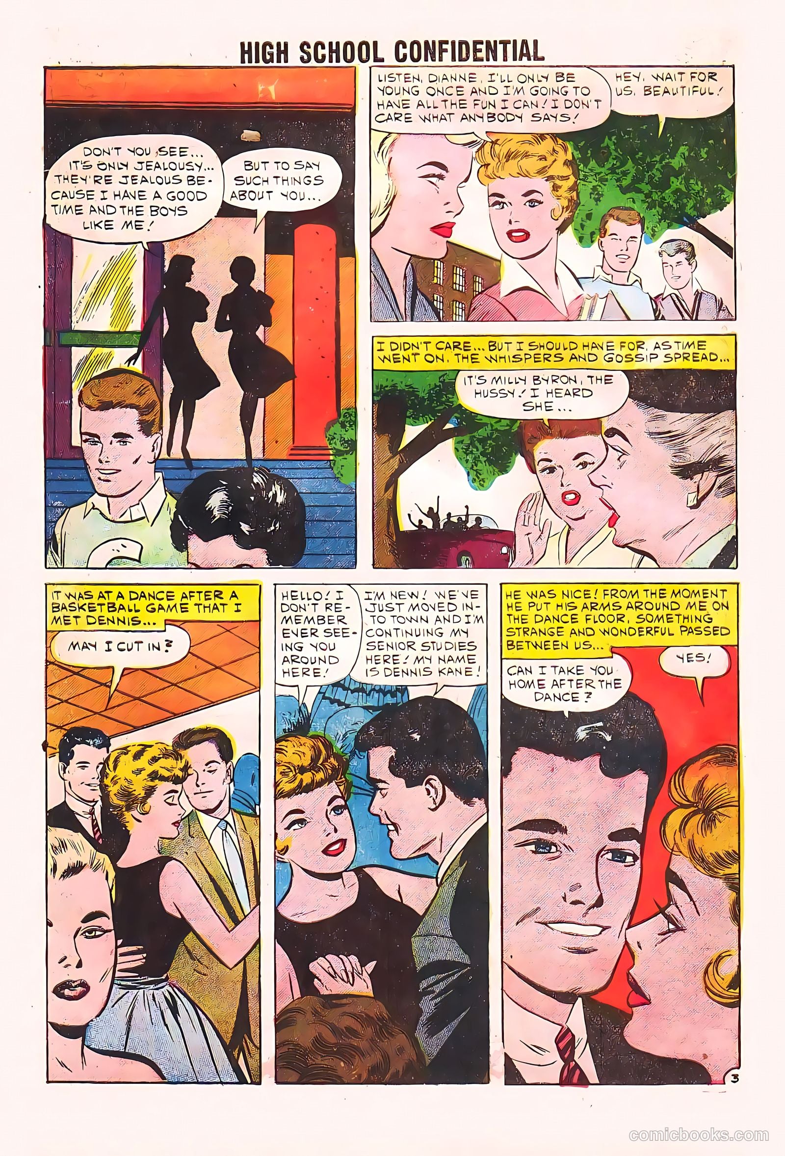 High School Confidential Diary #2 (1960) — page 10
