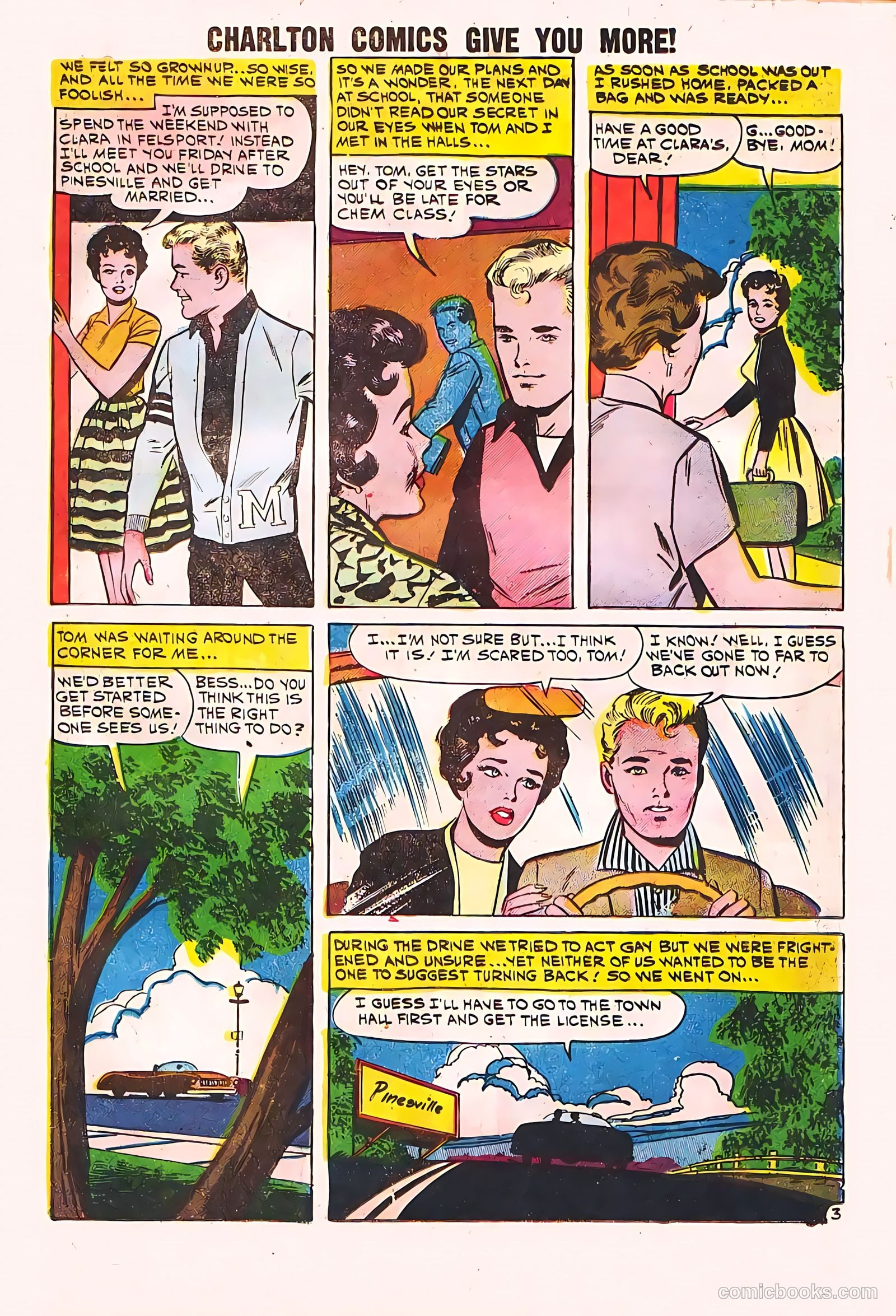 High School Confidential Diary #2 (1960) — page 15