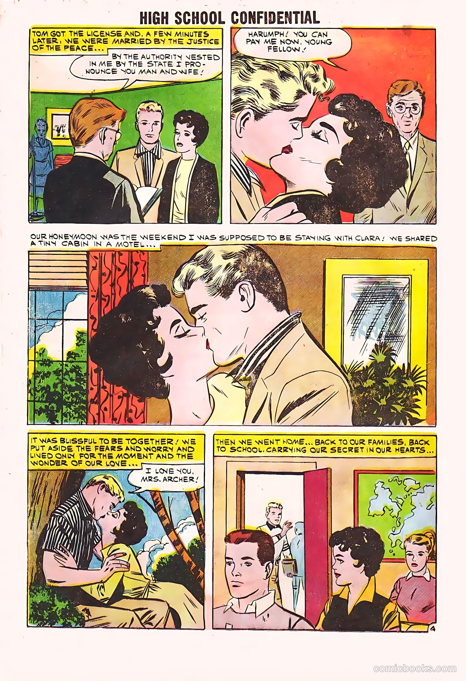 High School Confidential Diary #2 (1960) — page 16