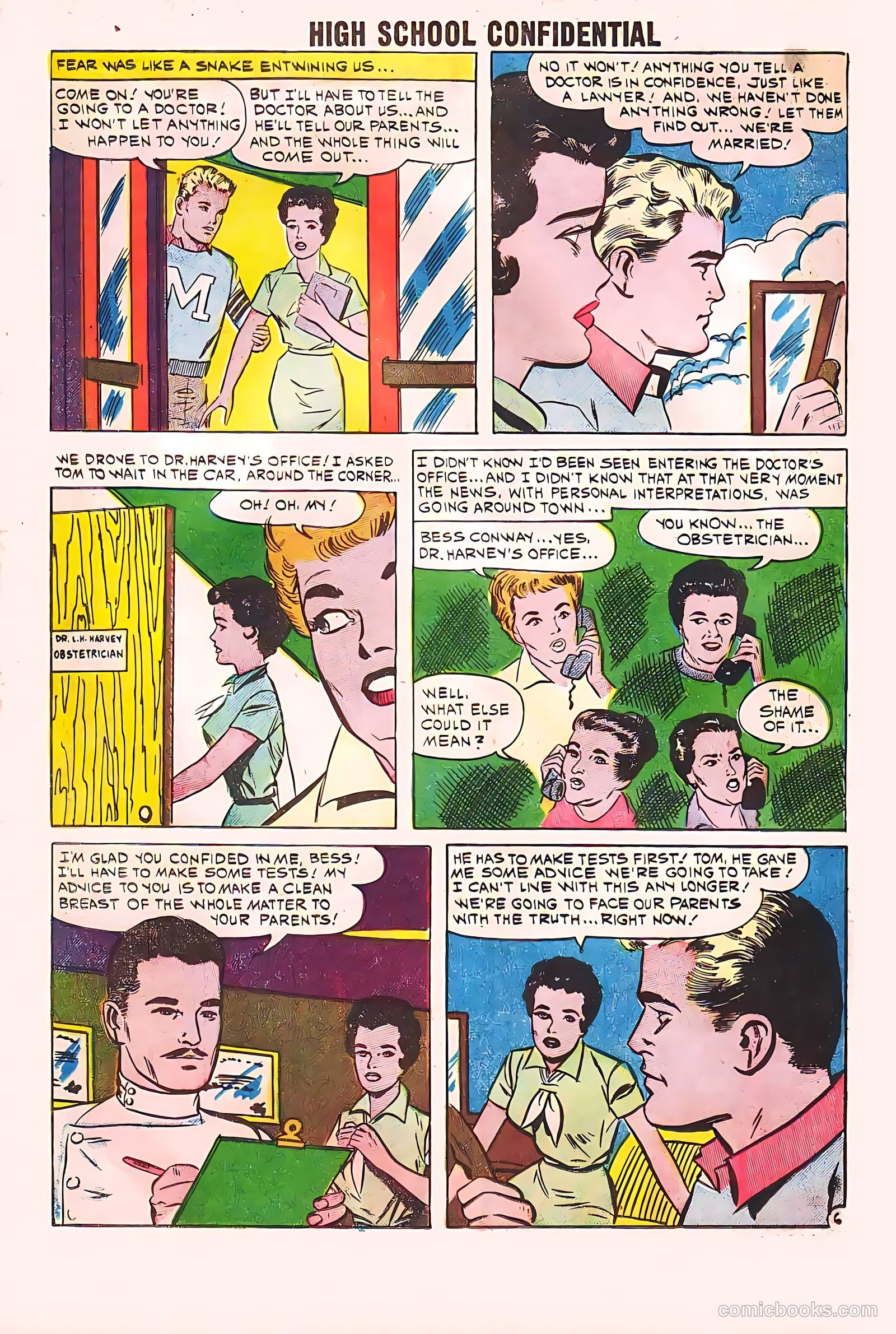 High School Confidential Diary #2 (1960) — page 18