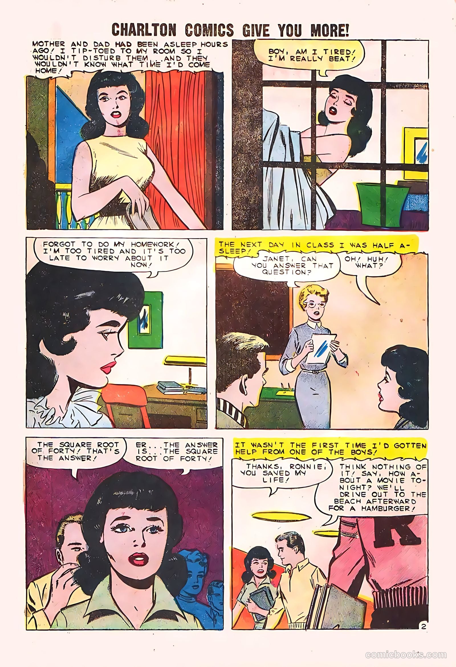 High School Confidential Diary #2 (1960) — page 23