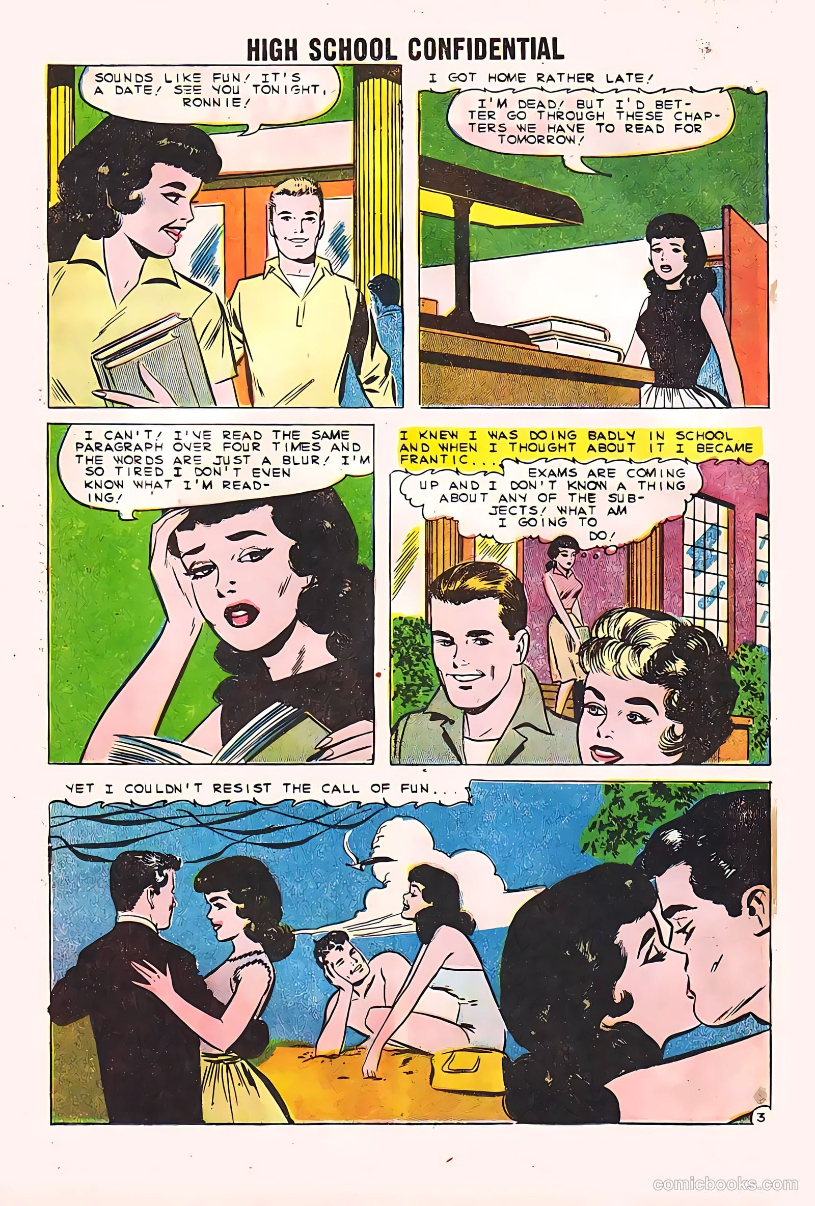 High School Confidential Diary #2 (1960) — page 24