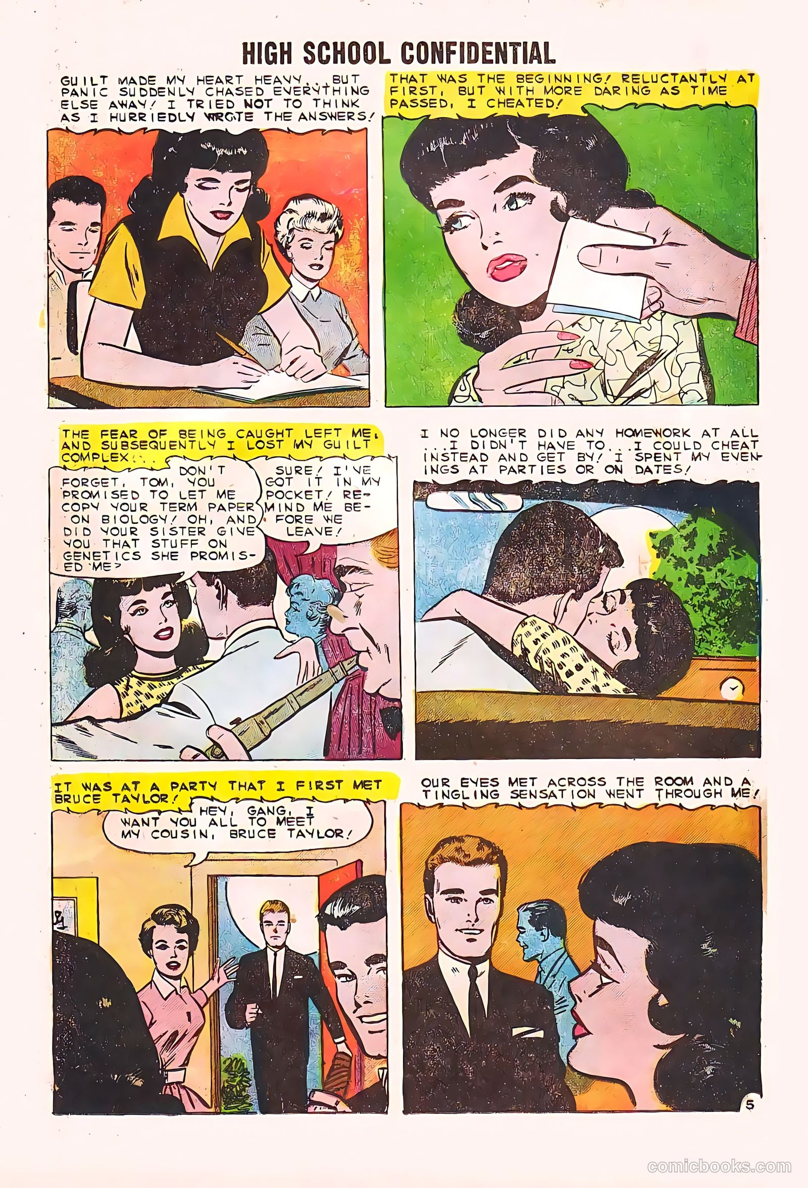 High School Confidential Diary #2 (1960) — page 26