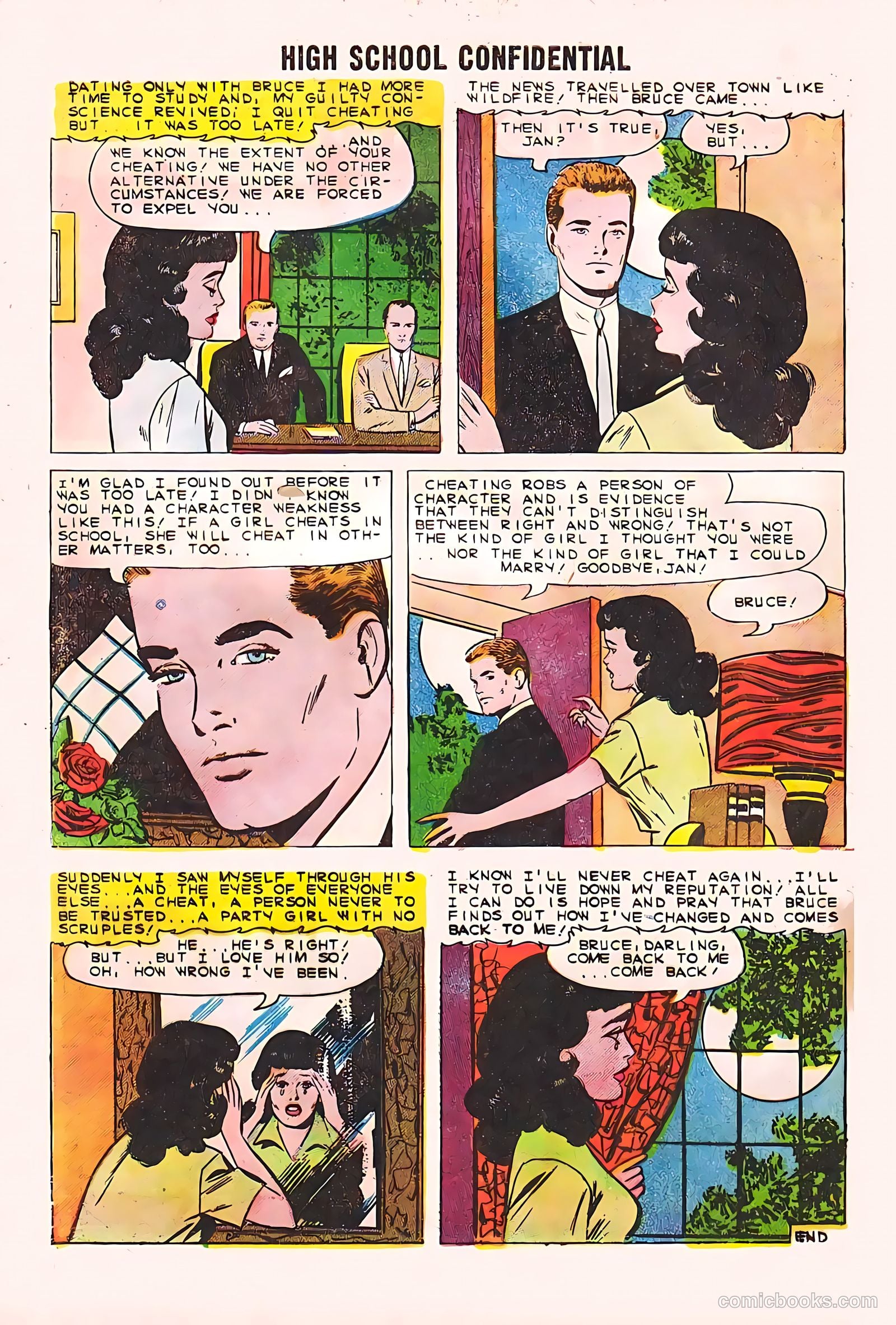High School Confidential Diary #2 (1960) — page 28