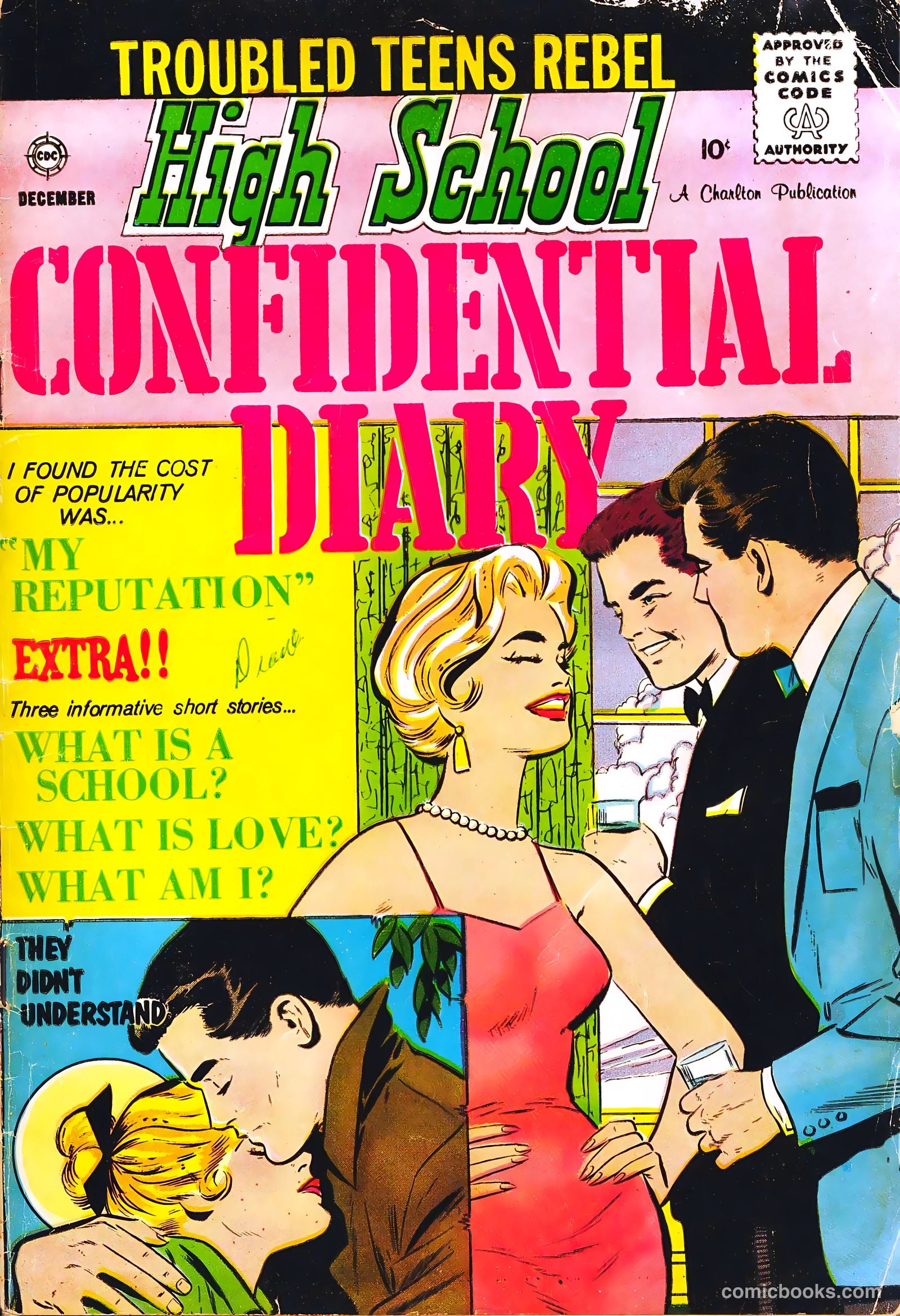 High School Confidential Diary #4 cover