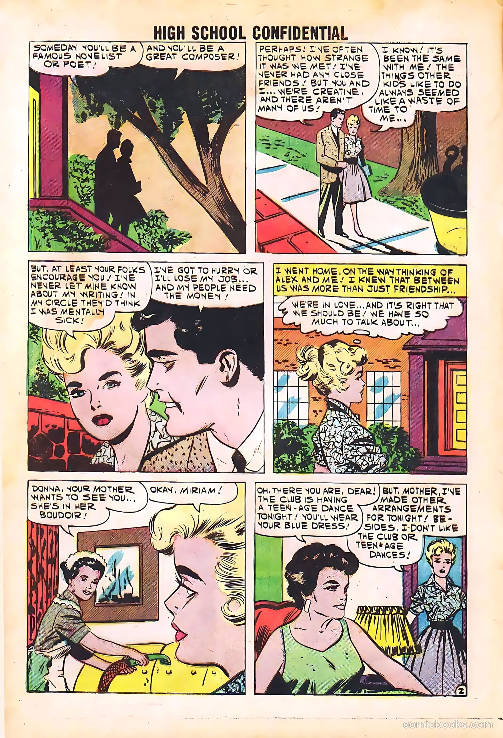 High School Confidential Diary #4 (1960) — page 4