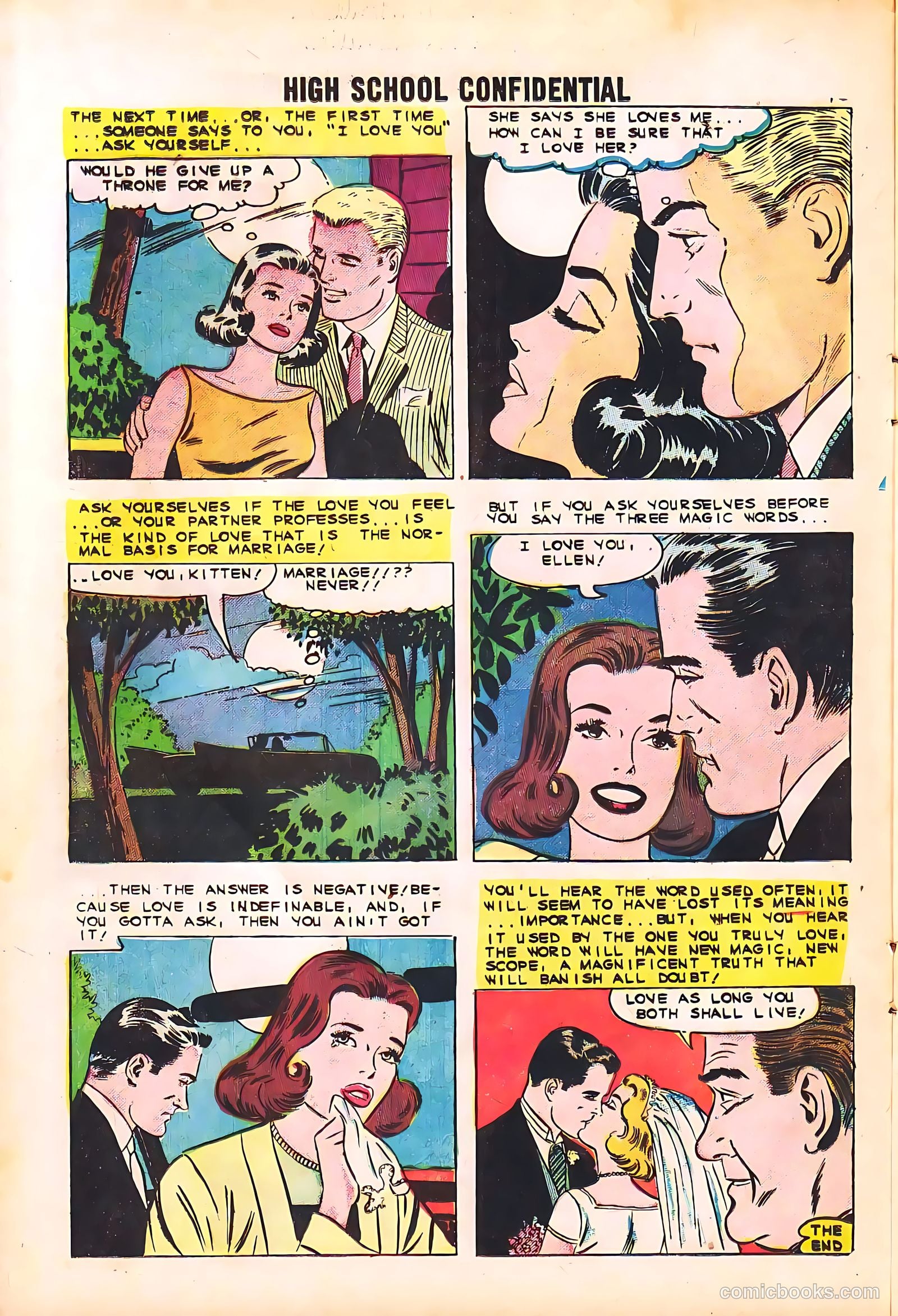 High School Confidential Diary #4 (1960) — page 12