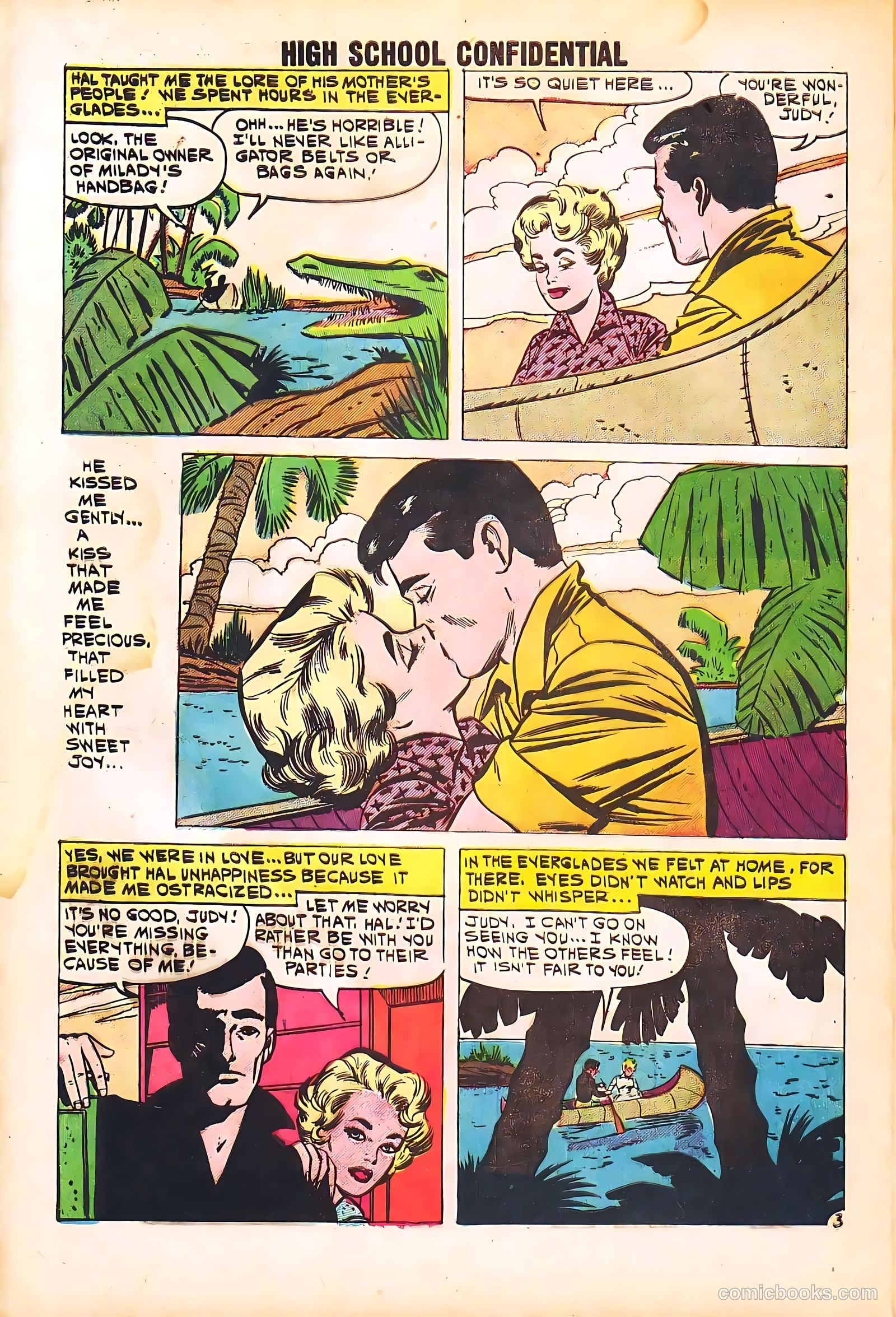 High School Confidential Diary #4 (1960) — page 28